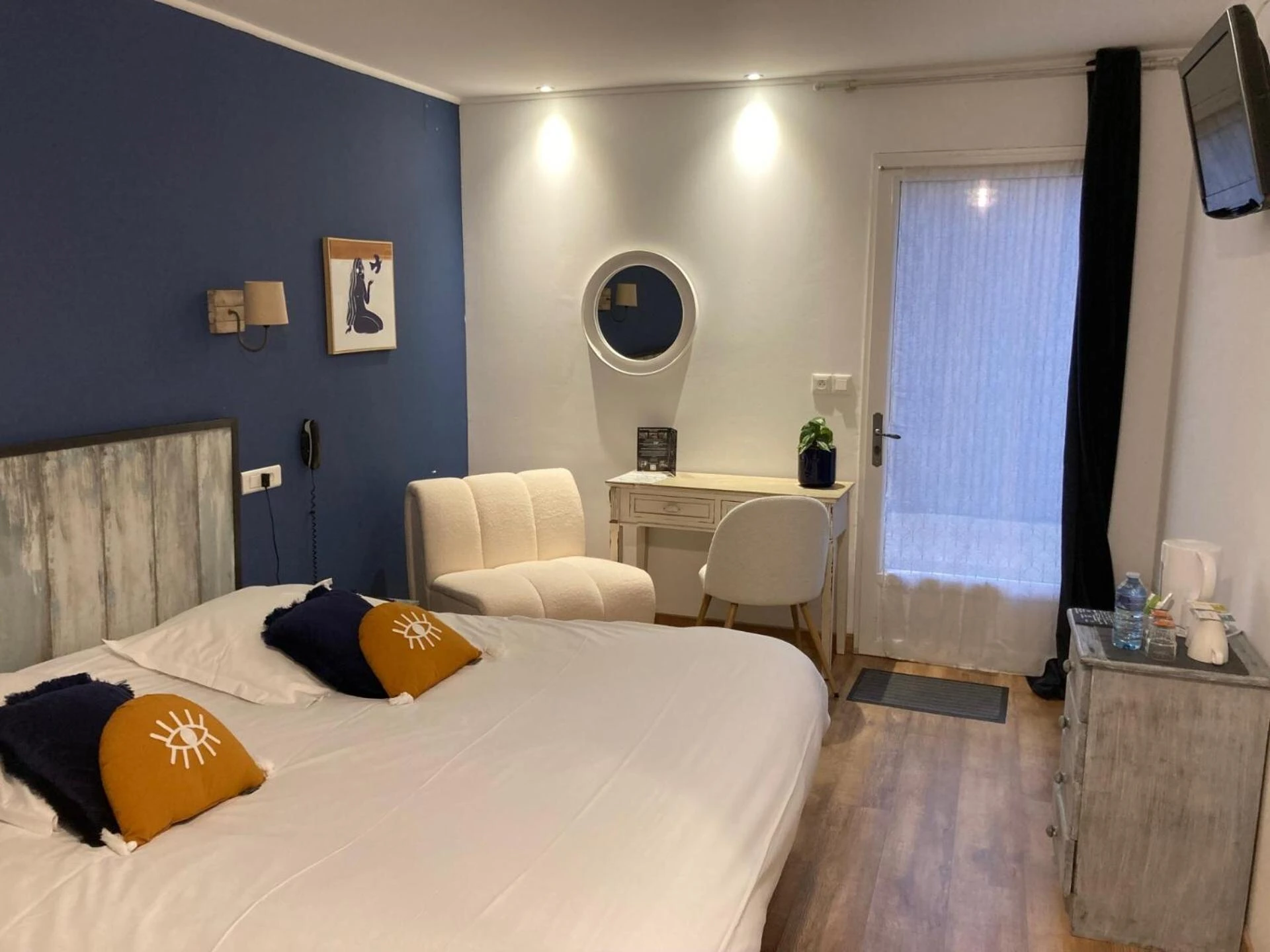 Chambre disponible pour un séminaire d'entreprise à Hôtel Des Argousiers - Ambleteuse