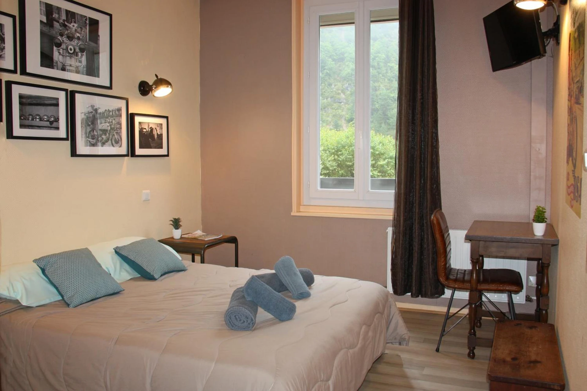 Chambre disponible pour un séminaire d'entreprise à Hôtel des Bateliers - La Malène
