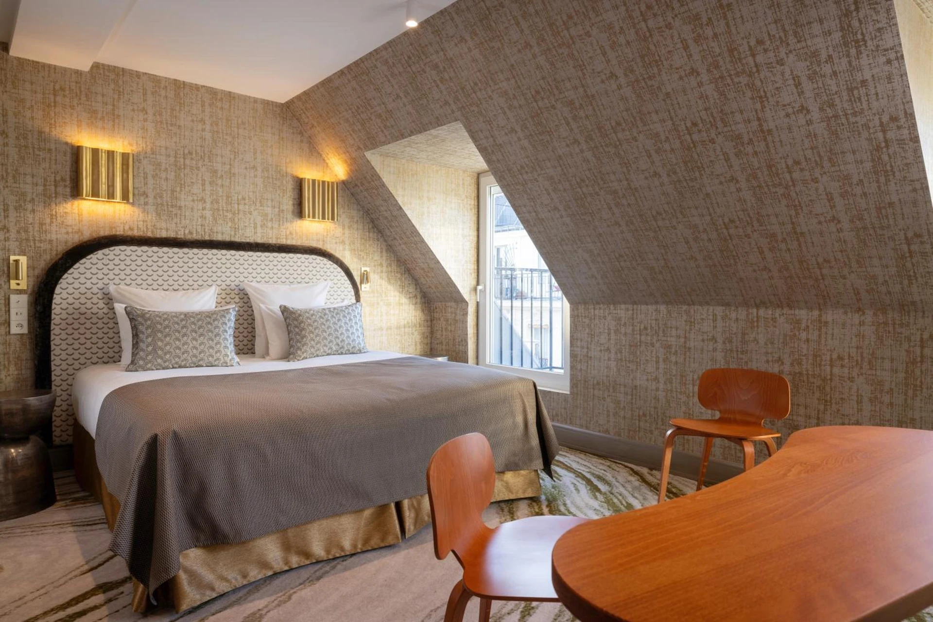 Chambre disponible pour un séminaire d'entreprise à Hotel des Carmes by Malone - Paris