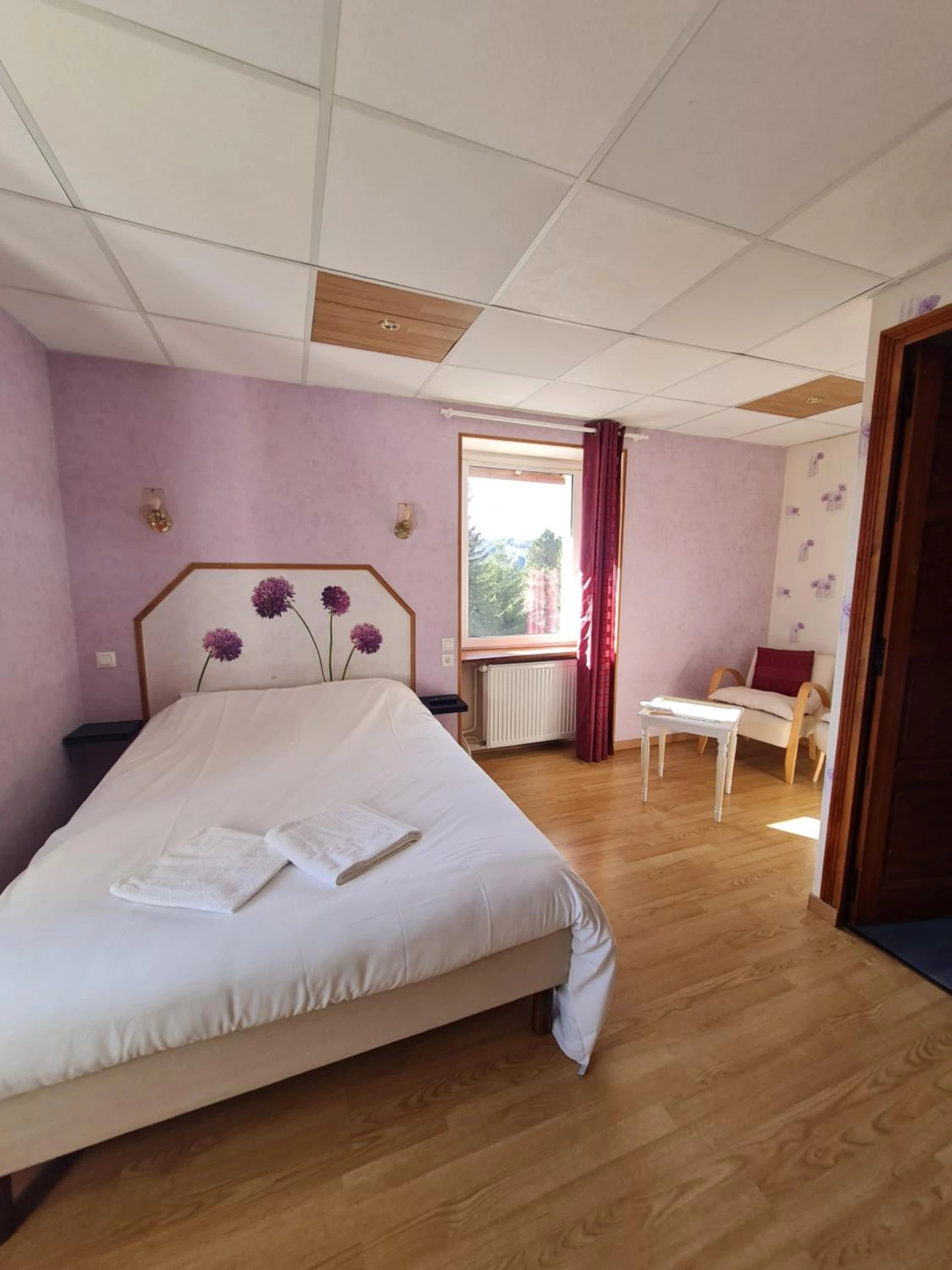 Chambre disponible pour un séminaire d'entreprise à Hôtel des Cévennes - Mézilhac