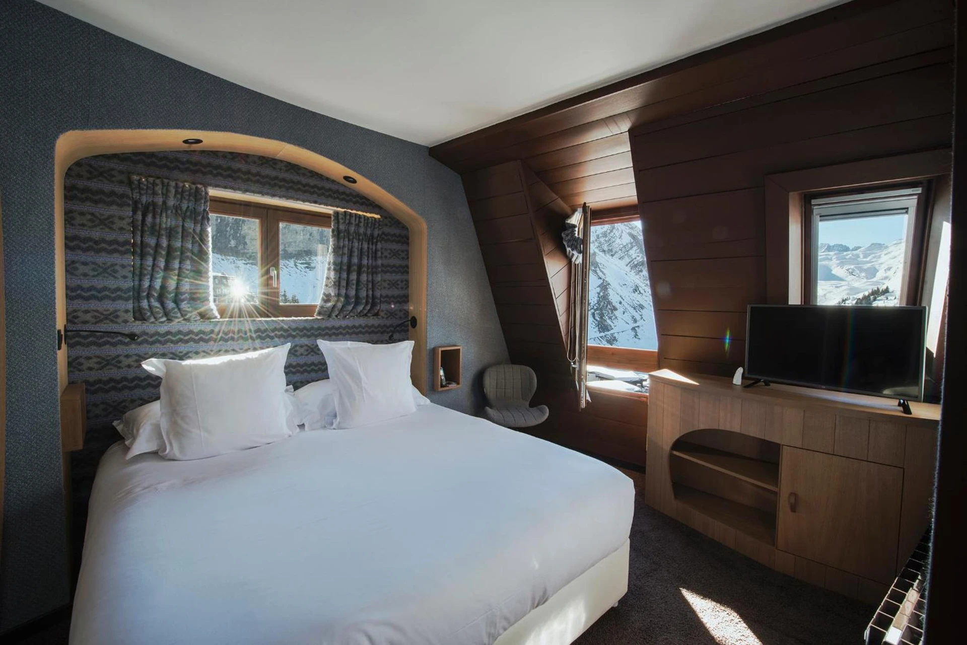 Chambre disponible pour un séminaire d'entreprise à Hôtel des Dromonts by SOWELL COLLECTION - Avoriaz