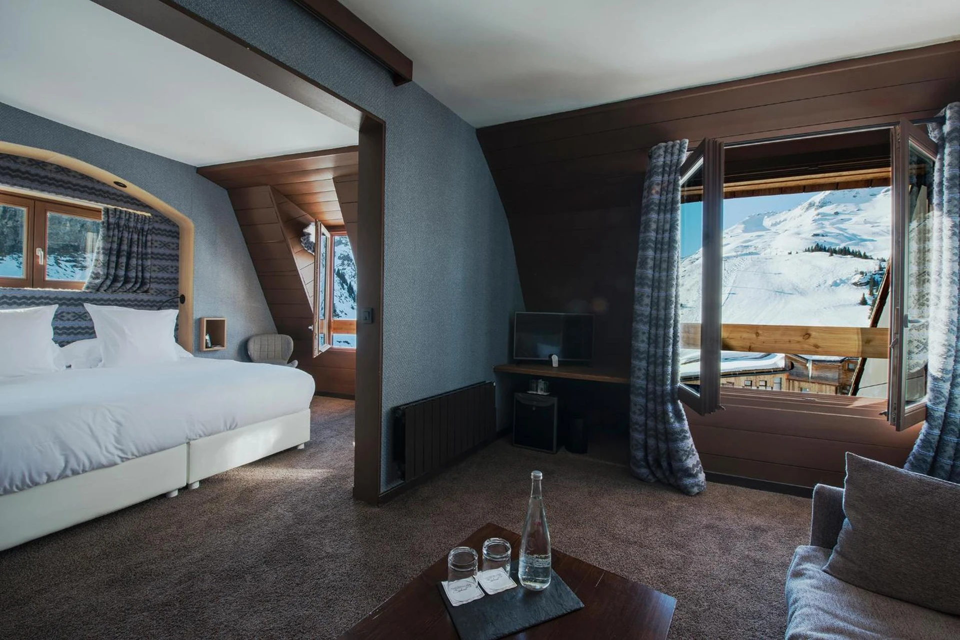 Chambre disponible pour un séminaire d'entreprise à Hôtel des Dromonts by SOWELL COLLECTION - Avoriaz