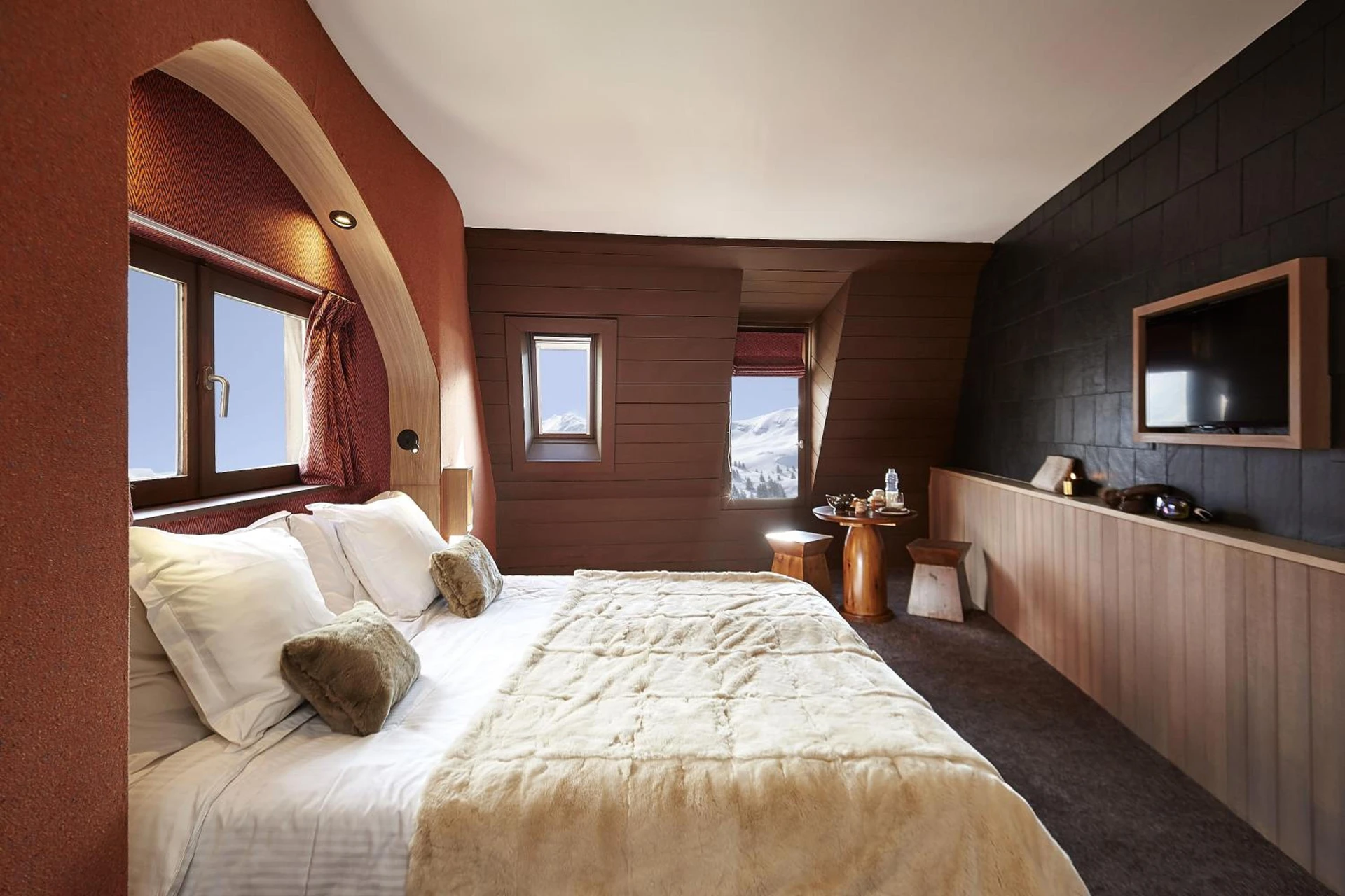 Magnifique chambre pour un séminaire d'entreprise à Hôtel des Dromonts by SOWELL COLLECTION - Avoriaz