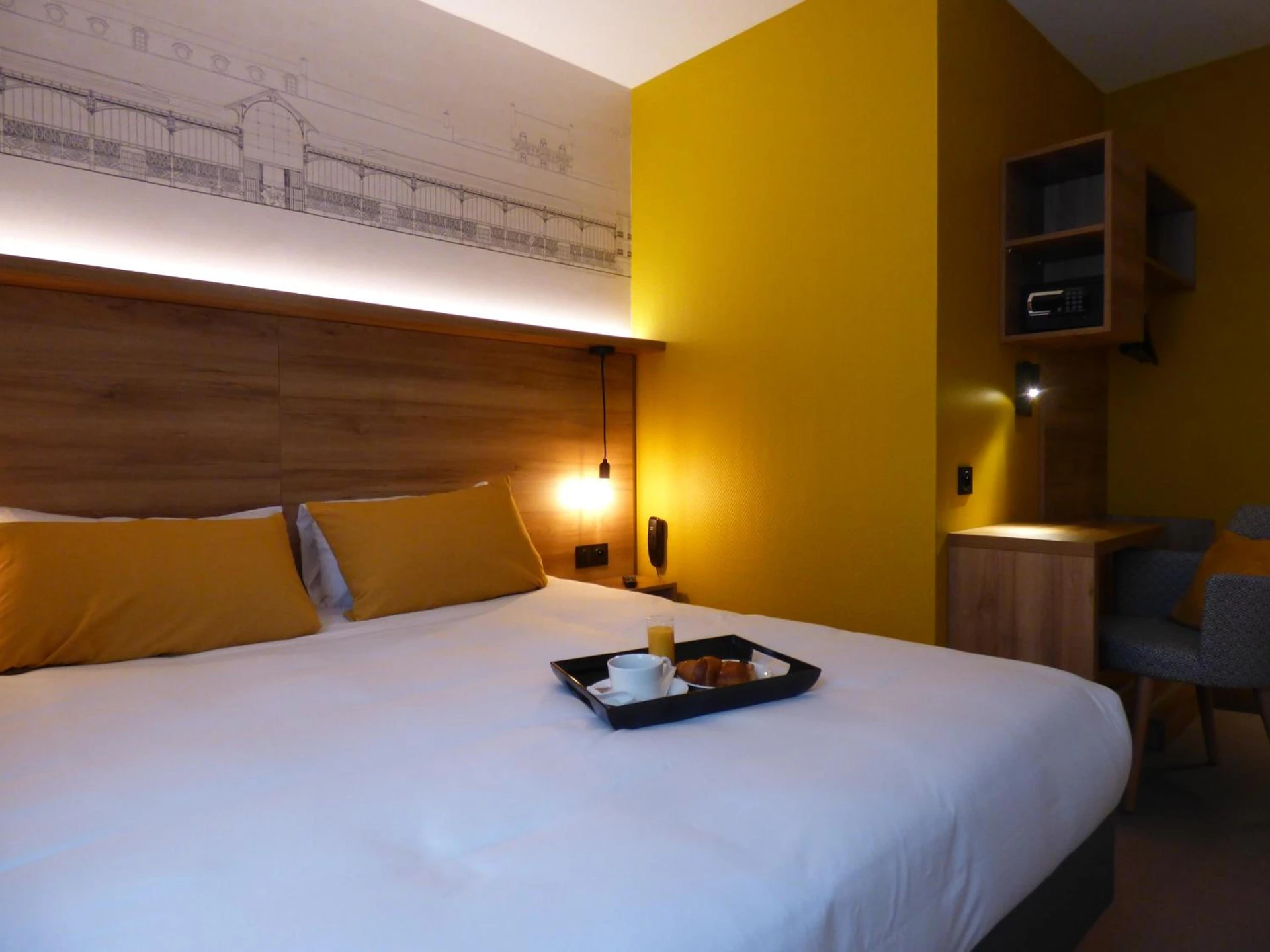 Chambre à Hôtel des Halles - Organiser un séminaire d'entreprise à Dijon