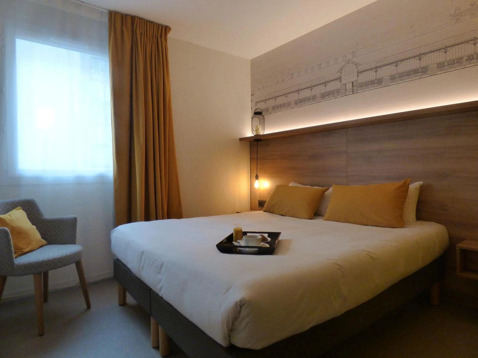 Chambre disponible pour un séminaire d'entreprise à Hôtel des Halles - Dijon