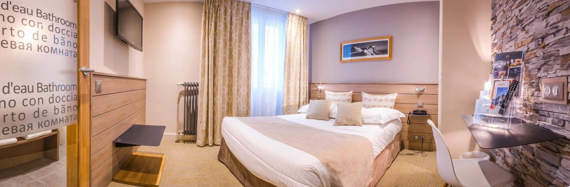 Chambre disponible pour un séminaire d'entreprise à Hôtel des Princes, Chambéry Centre - Chambéry