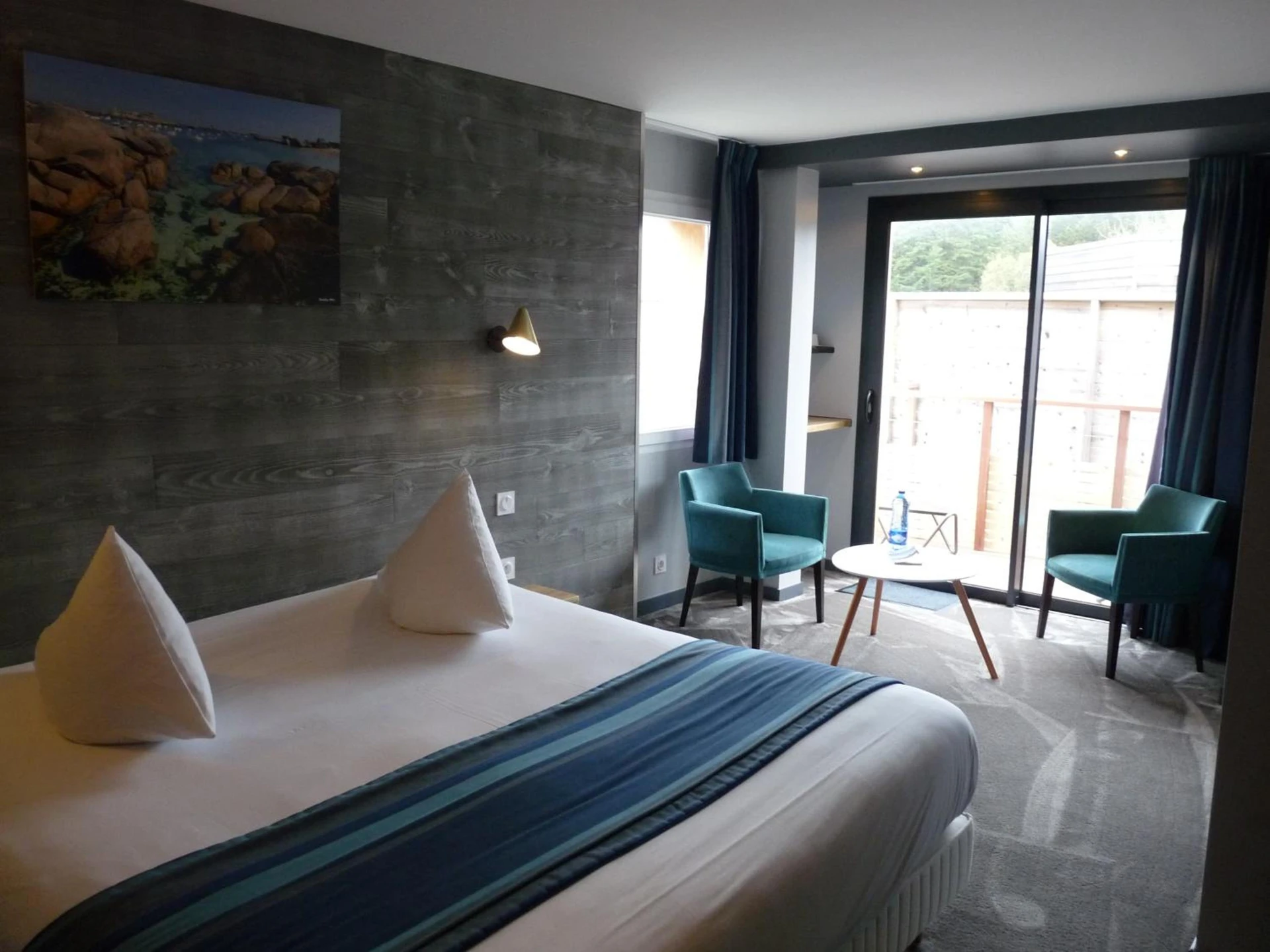Magnifique chambre pour un séminaire d'entreprise à Hôtel des Rochers - Perros-Guirec