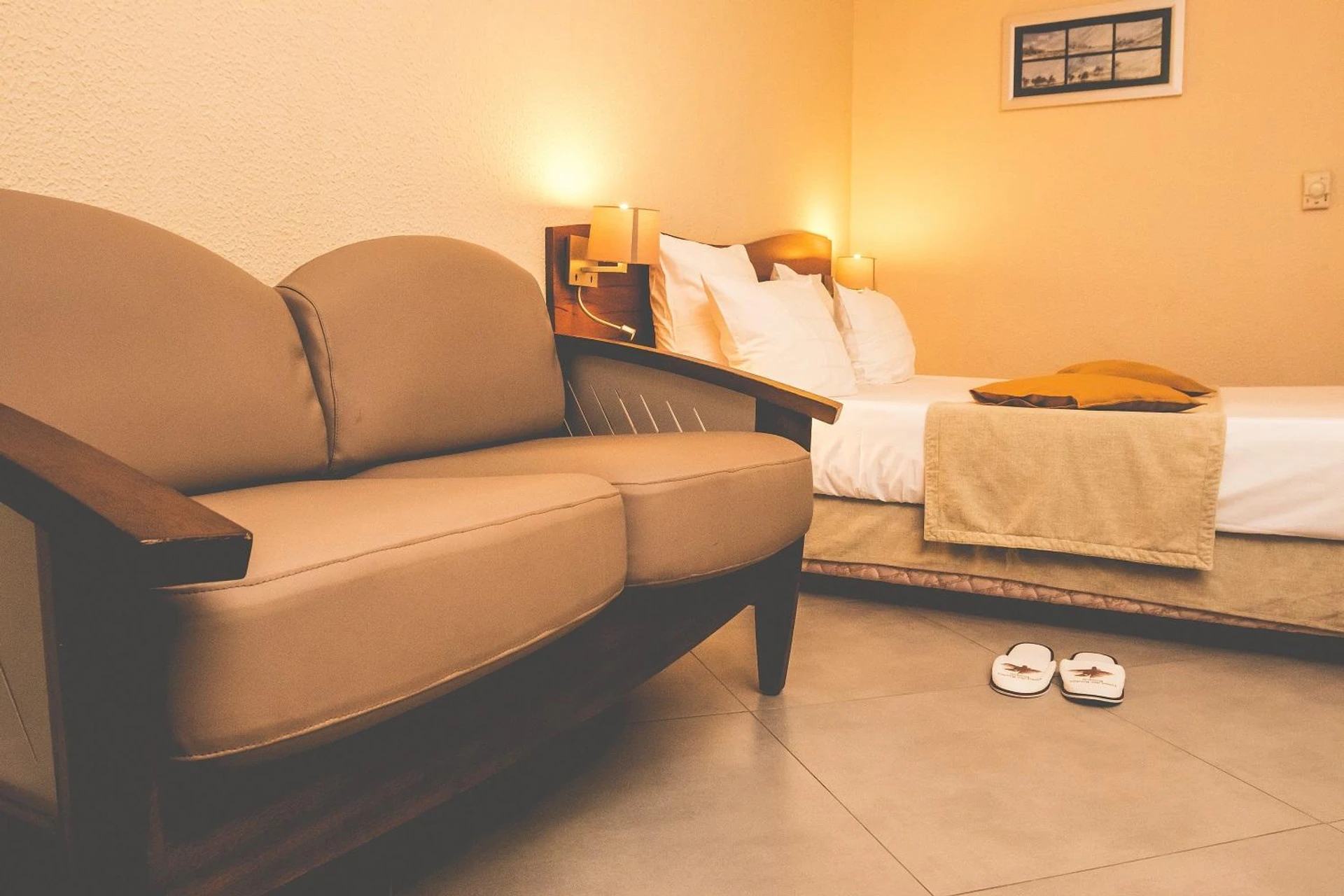 Chambre disponible pour un séminaire d'entreprise à Hotel des Roches - Kourou