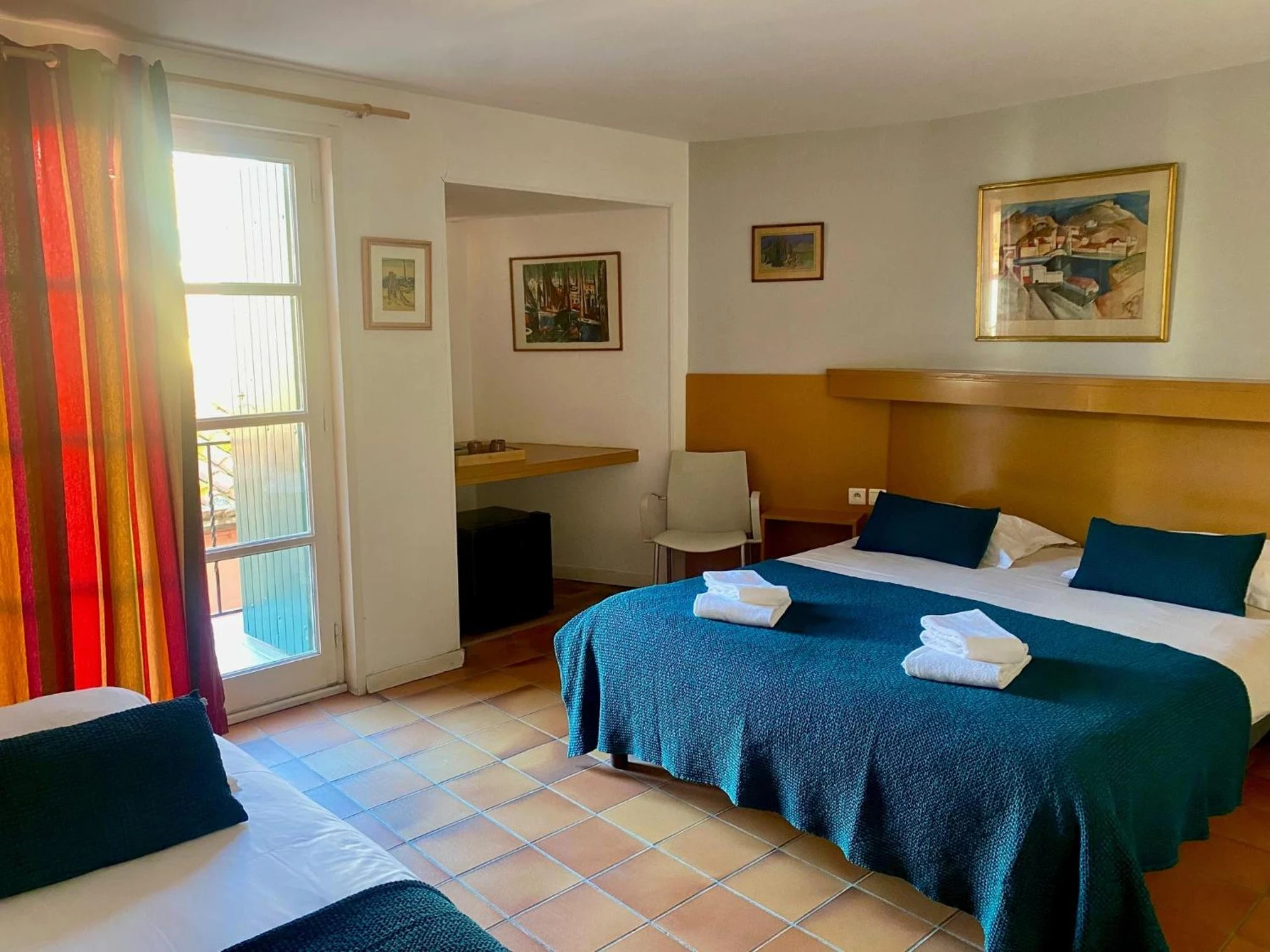 Chambre disponible pour un séminaire d'entreprise à Hôtel des Templiers - Collioure