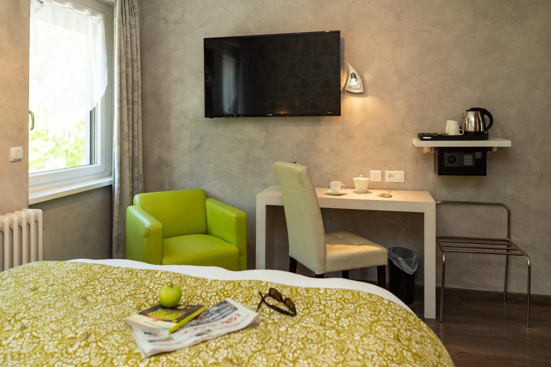 Chambre disponible pour un séminaire d'entreprise à Logis Hotel Des Vosges - Sewen