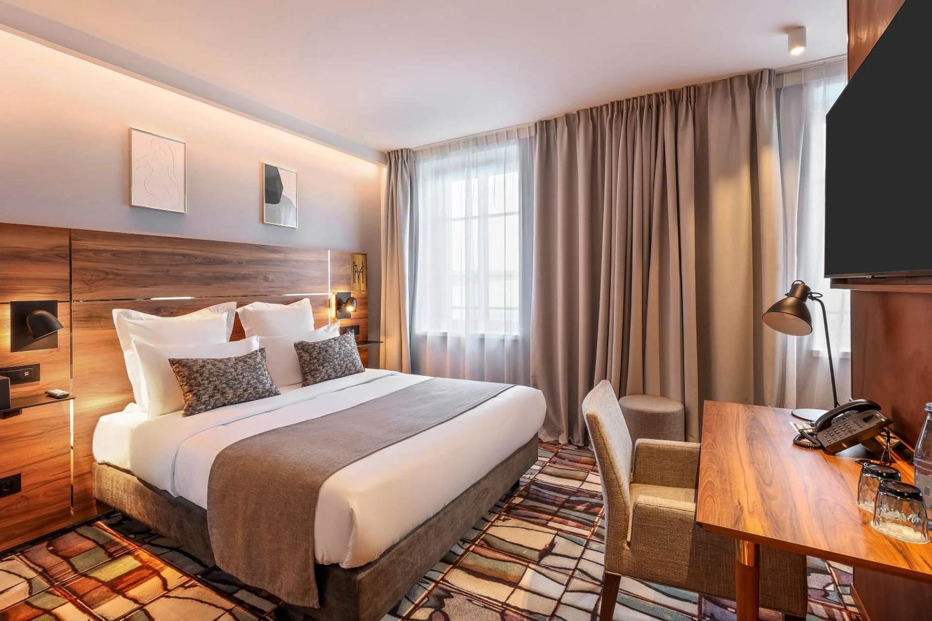 Chambre disponible pour un séminaire d'entreprise à Hotel des Vosges BW Premier Collection - Strasbourg