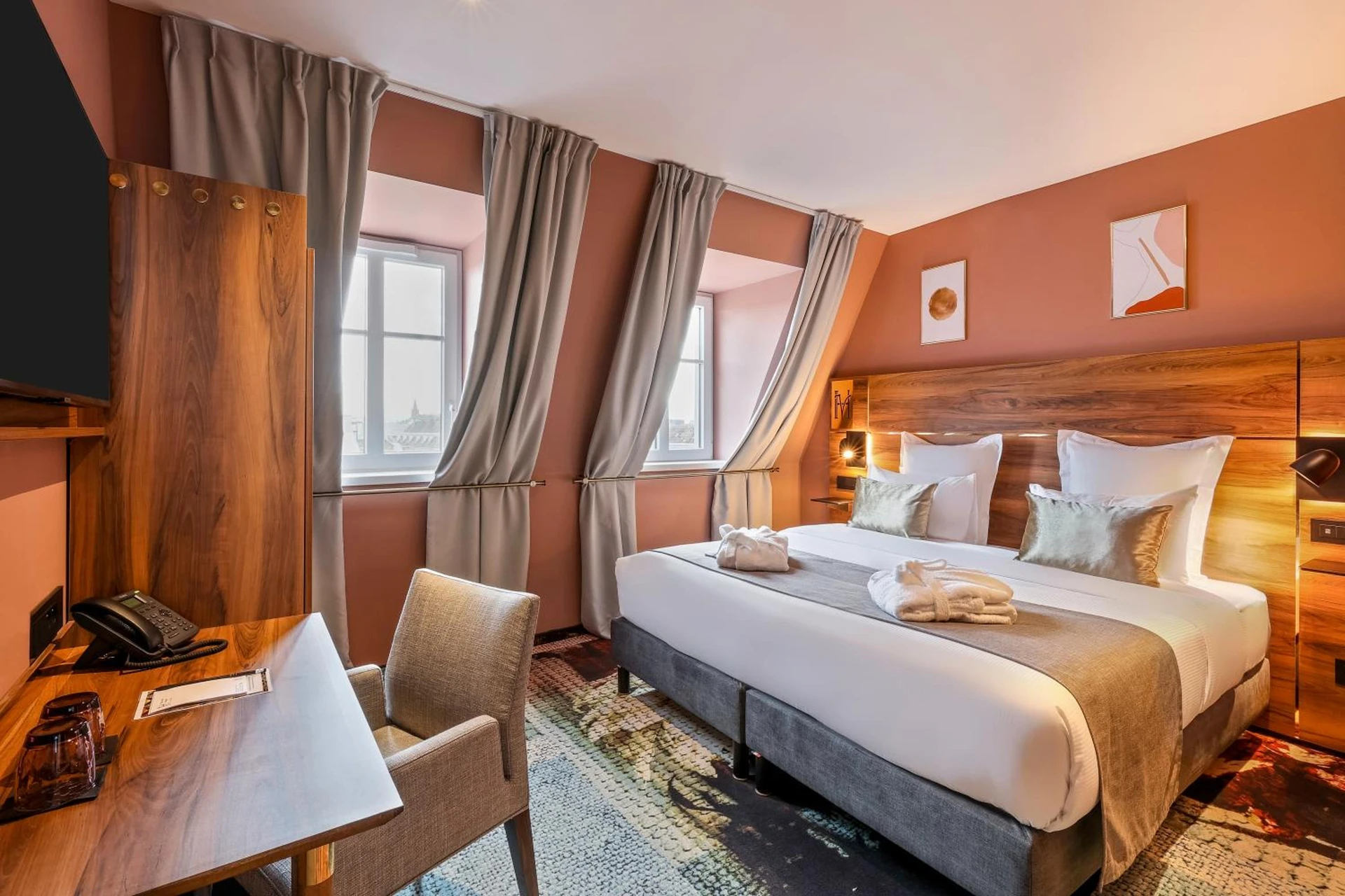 Chambre disponible pour un séminaire d'entreprise à Hotel des Vosges BW Premier Collection - Strasbourg