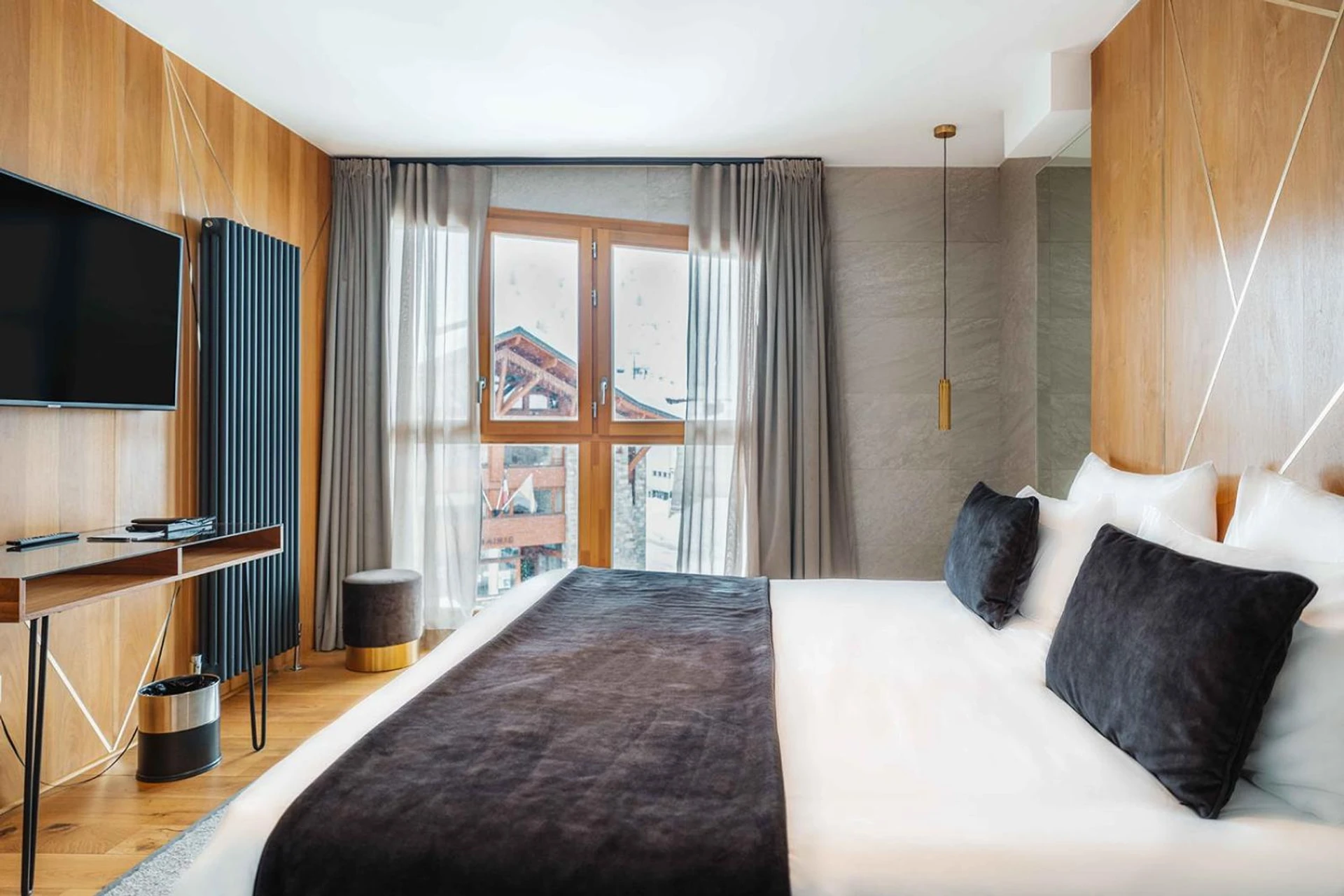 Chambre disponible pour un séminaire d'entreprise à Hôtel Le Diamond Rock - Tignes