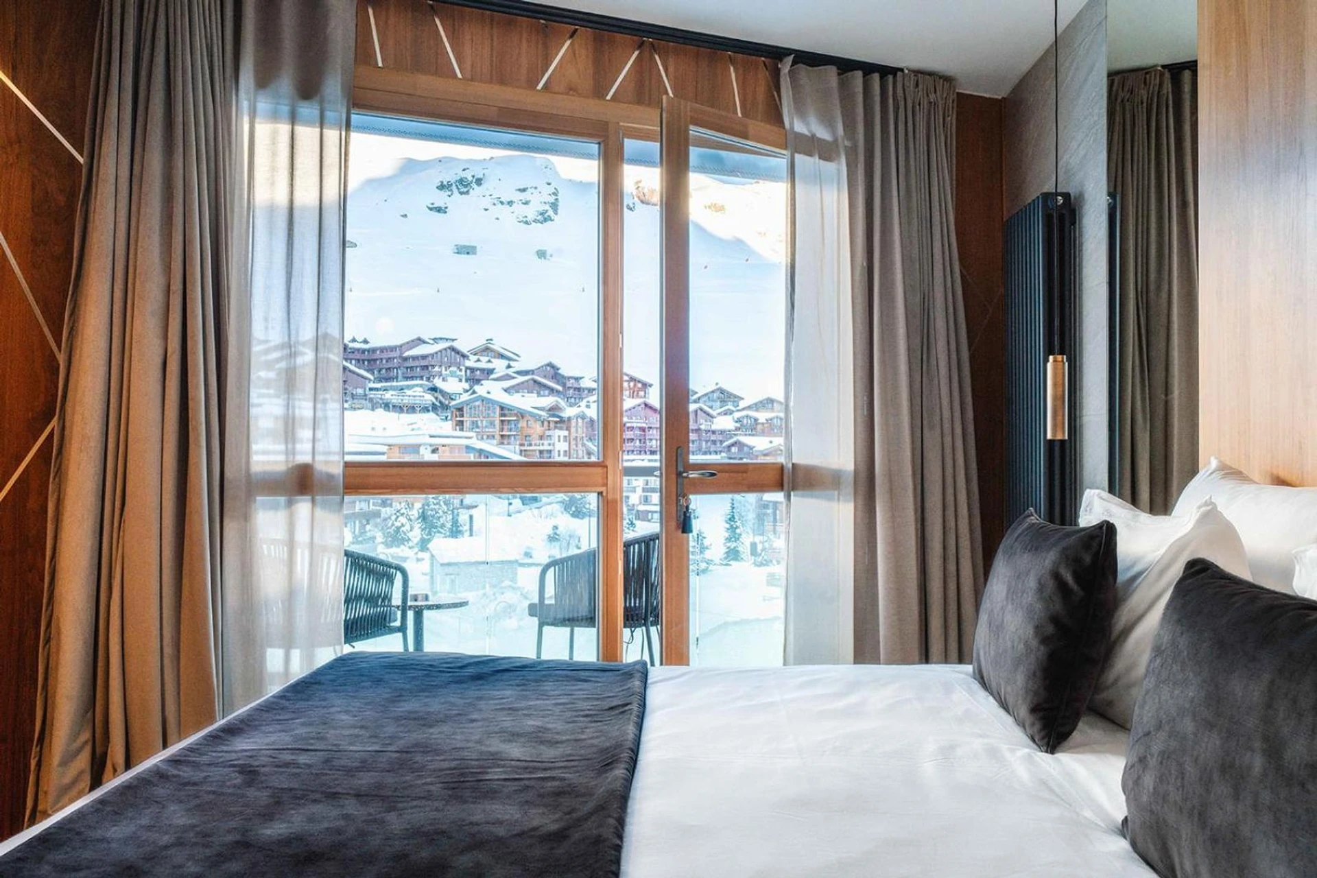 Chambre disponible pour un séminaire d'entreprise à Hôtel Le Diamond Rock - Tignes