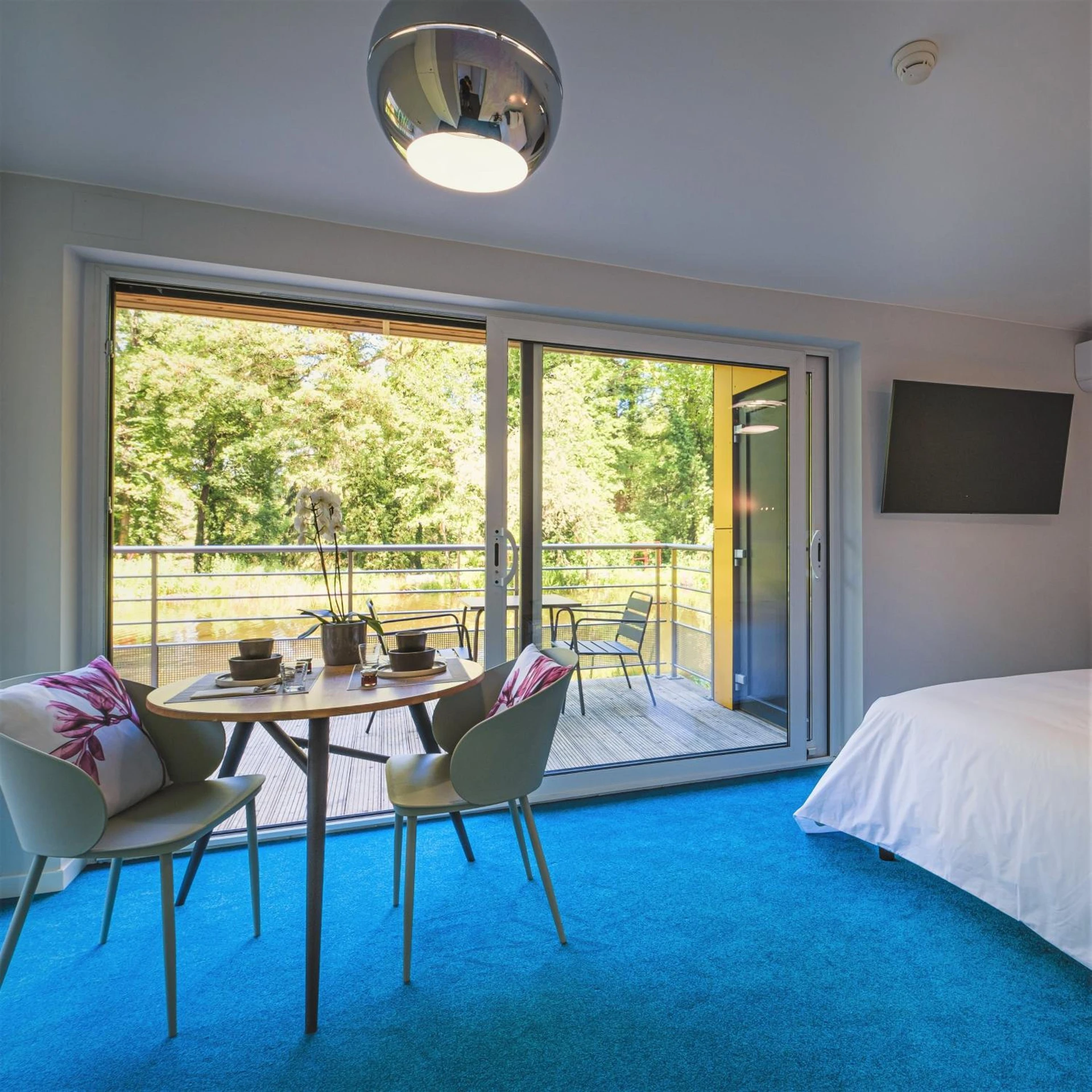 Chambre disponible pour un séminaire d'entreprise à Domaine de la Résidence - Hôtel, Spa & Restaurant - Moulins-lès-Metz