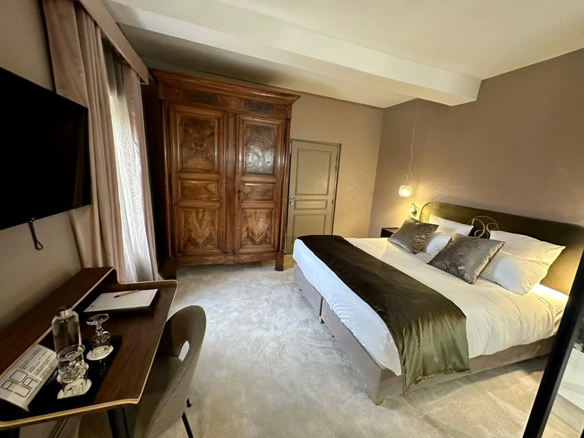 Chambre disponible pour un séminaire d'entreprise à Domaine de Suzel - Vignieu