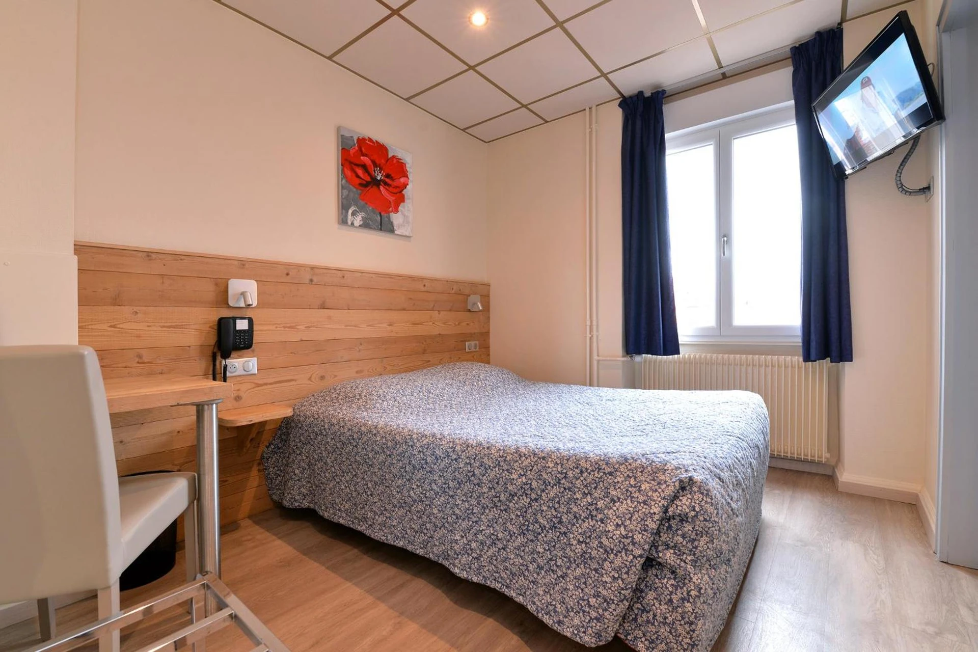 Chambre disponible pour un séminaire d'entreprise à Hotel Restaurant Dontenville - Châtenois