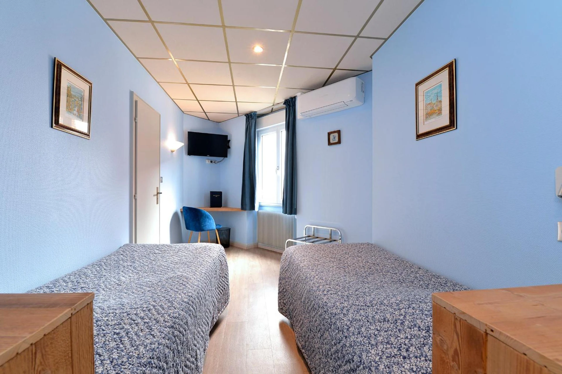 Chambre disponible pour un séminaire d'entreprise à Hotel Restaurant Dontenville - Châtenois