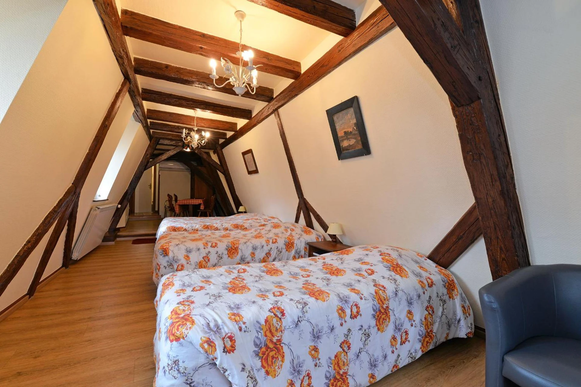 Chambre disponible pour un séminaire d'entreprise à Hotel Restaurant Dontenville - Châtenois