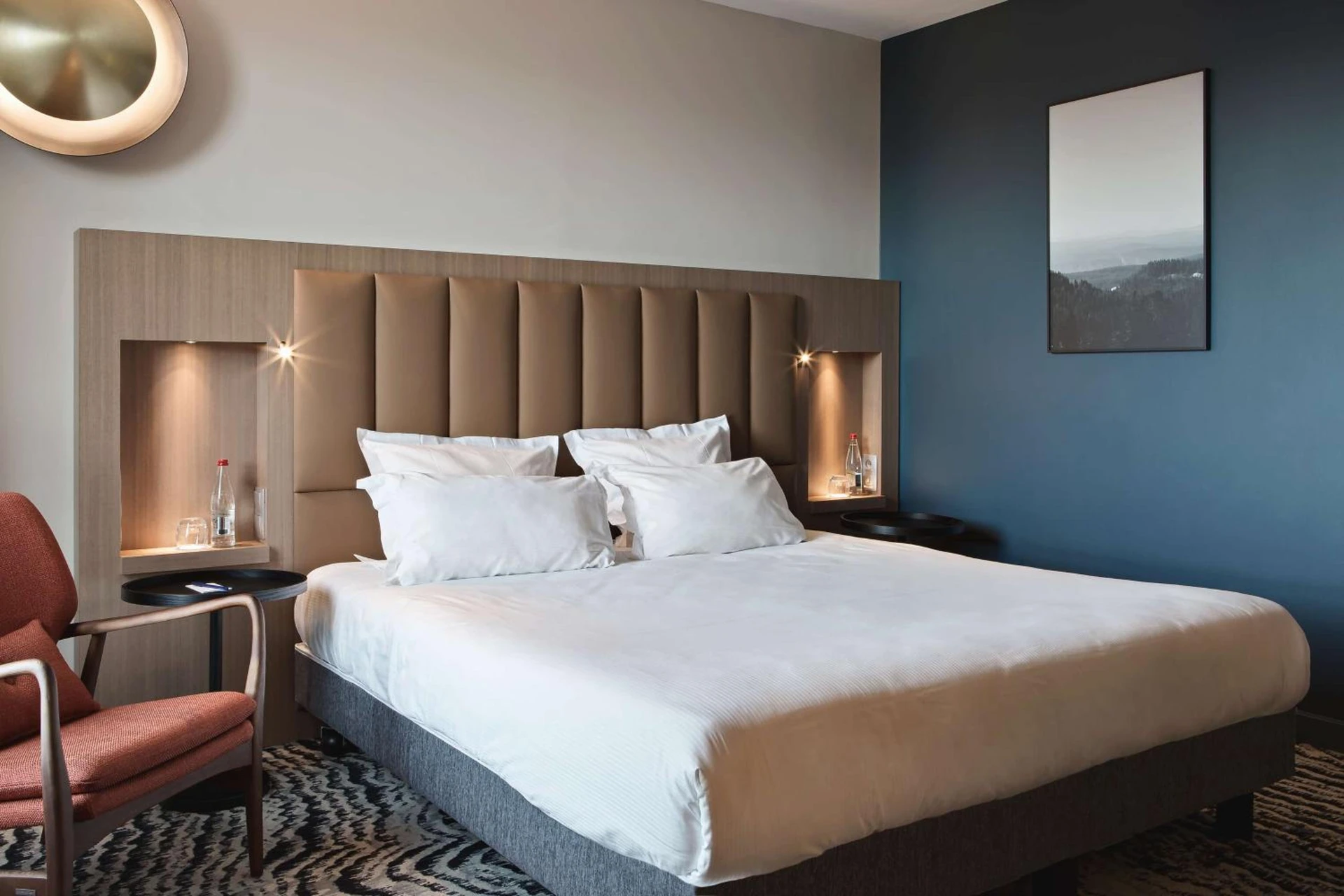 Magnifique chambre pour un séminaire d'entreprise à DoubleTree by Hilton Lyon Eurexpo & Spa - Saint-Priest