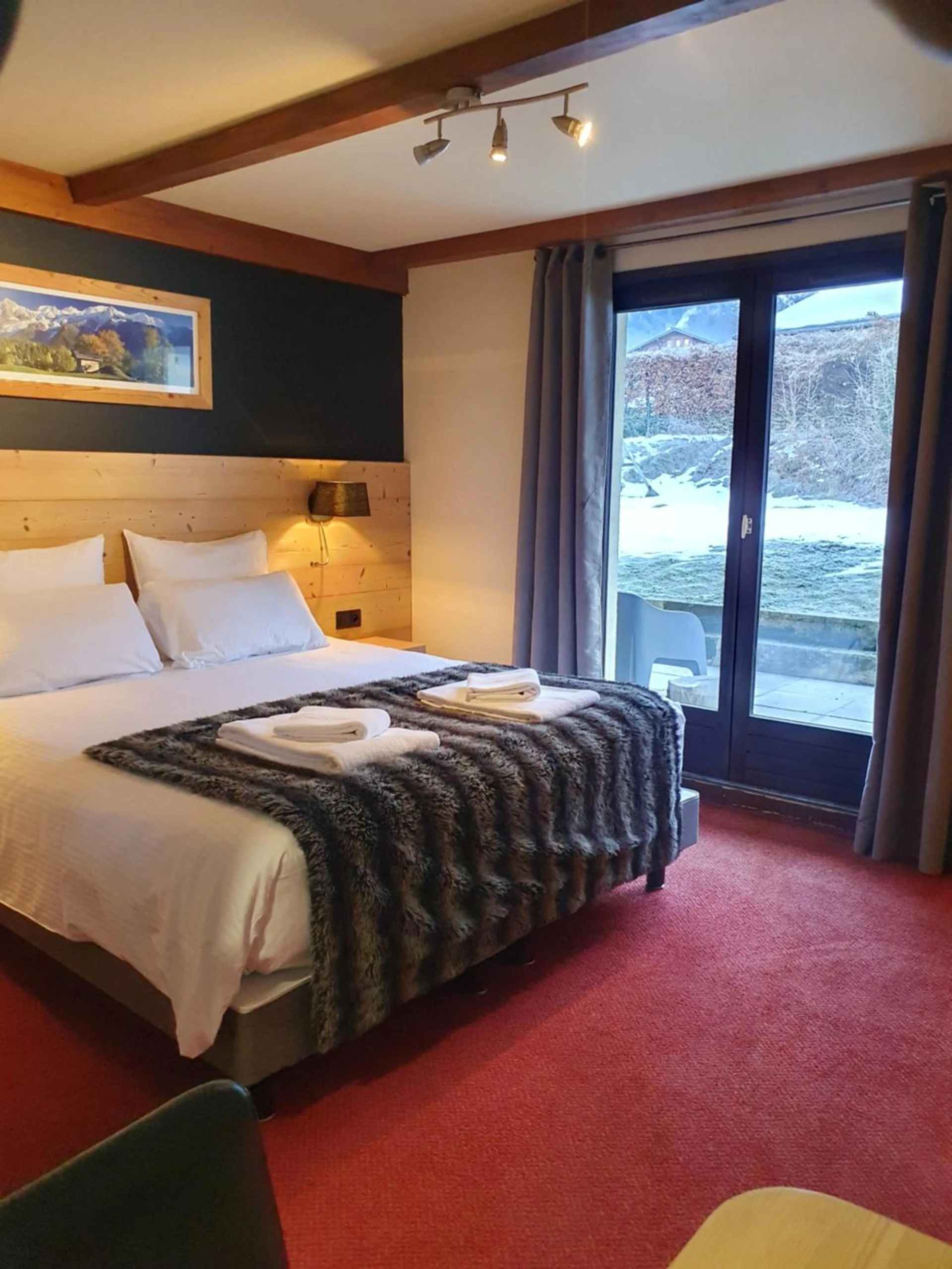 Chambre disponible pour un séminaire d'entreprise à Chalet Hôtel du Bois - Les Houches