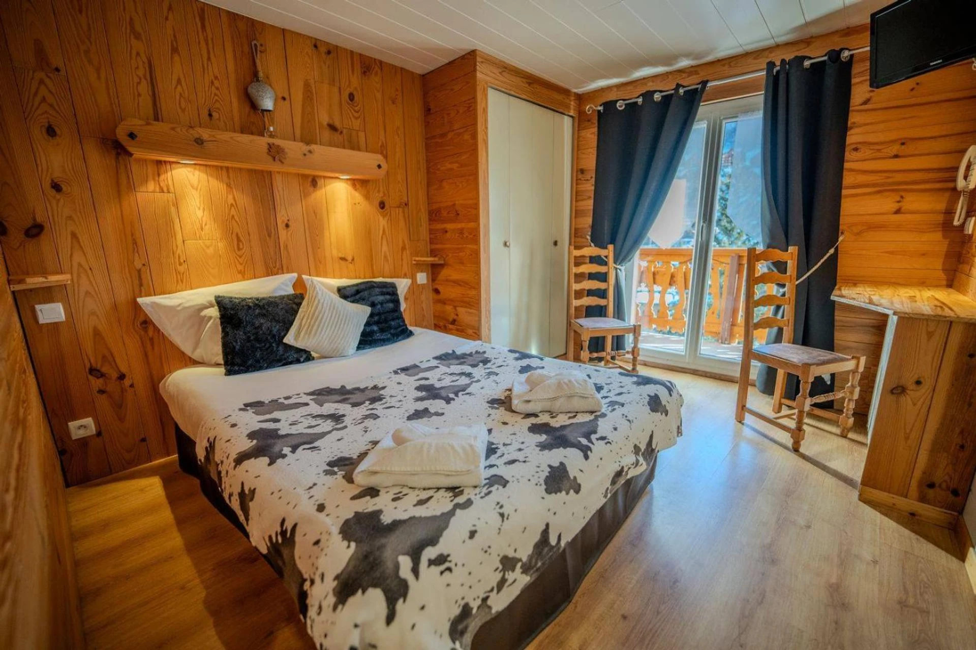 Chambre disponible pour un séminaire d'entreprise à Hôtel du Centre - Valloire
