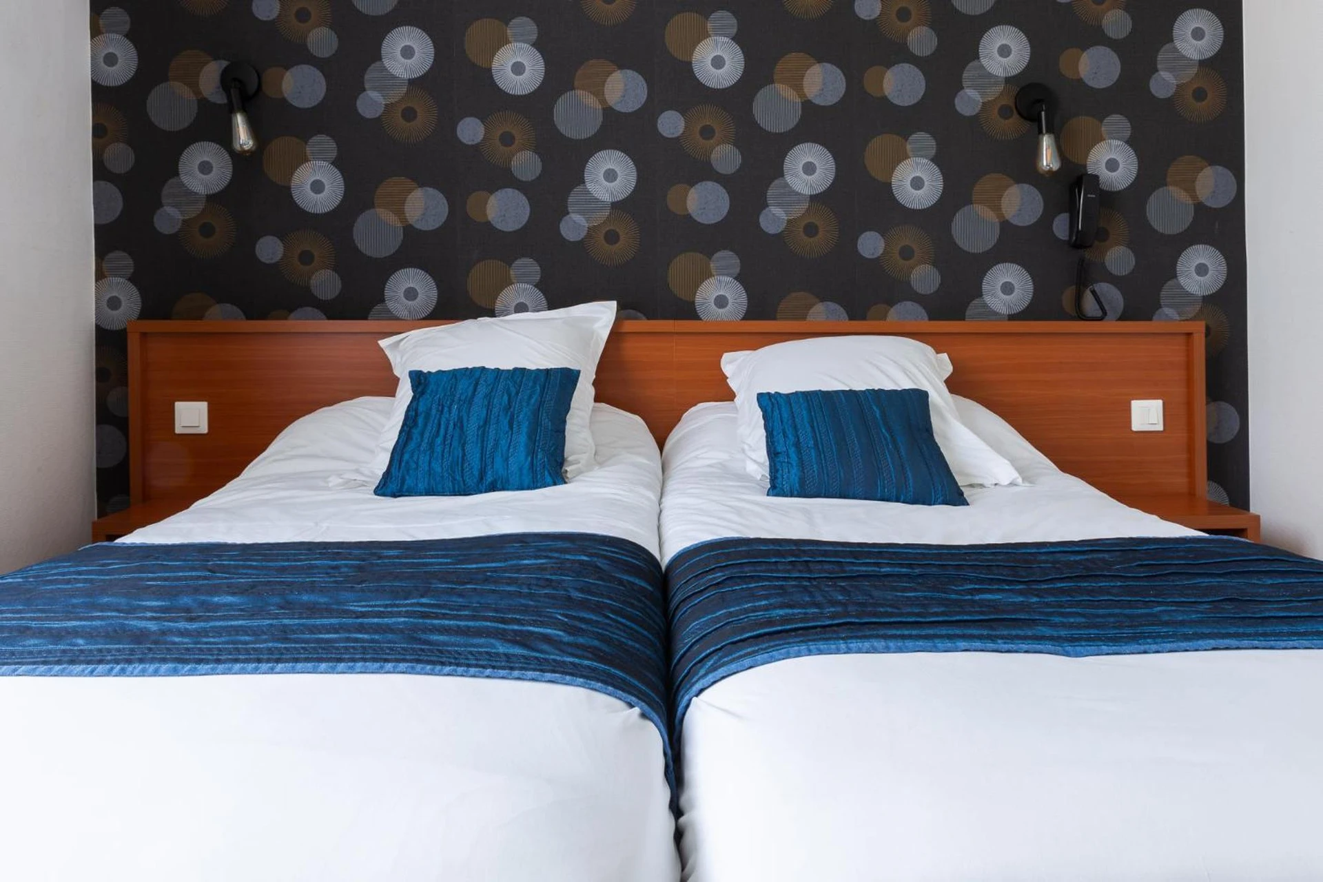 Chambre disponible pour un séminaire d'entreprise à Hôtel Restaurant Du Château - Josselin