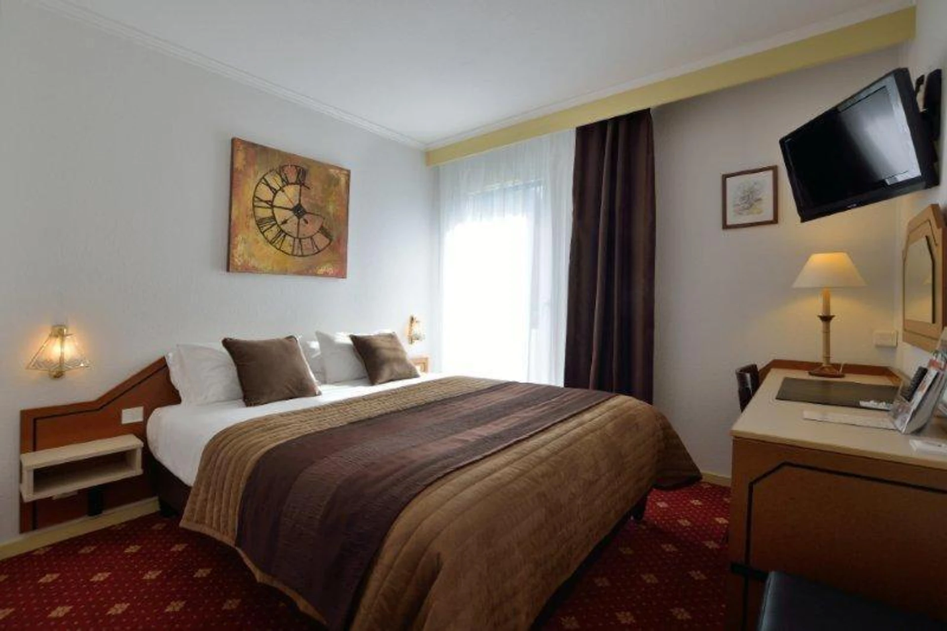 Chambre disponible pour un séminaire d'entreprise à The Originals City, Hôtel du Faucigny, Cluses Ouest - Scionzier