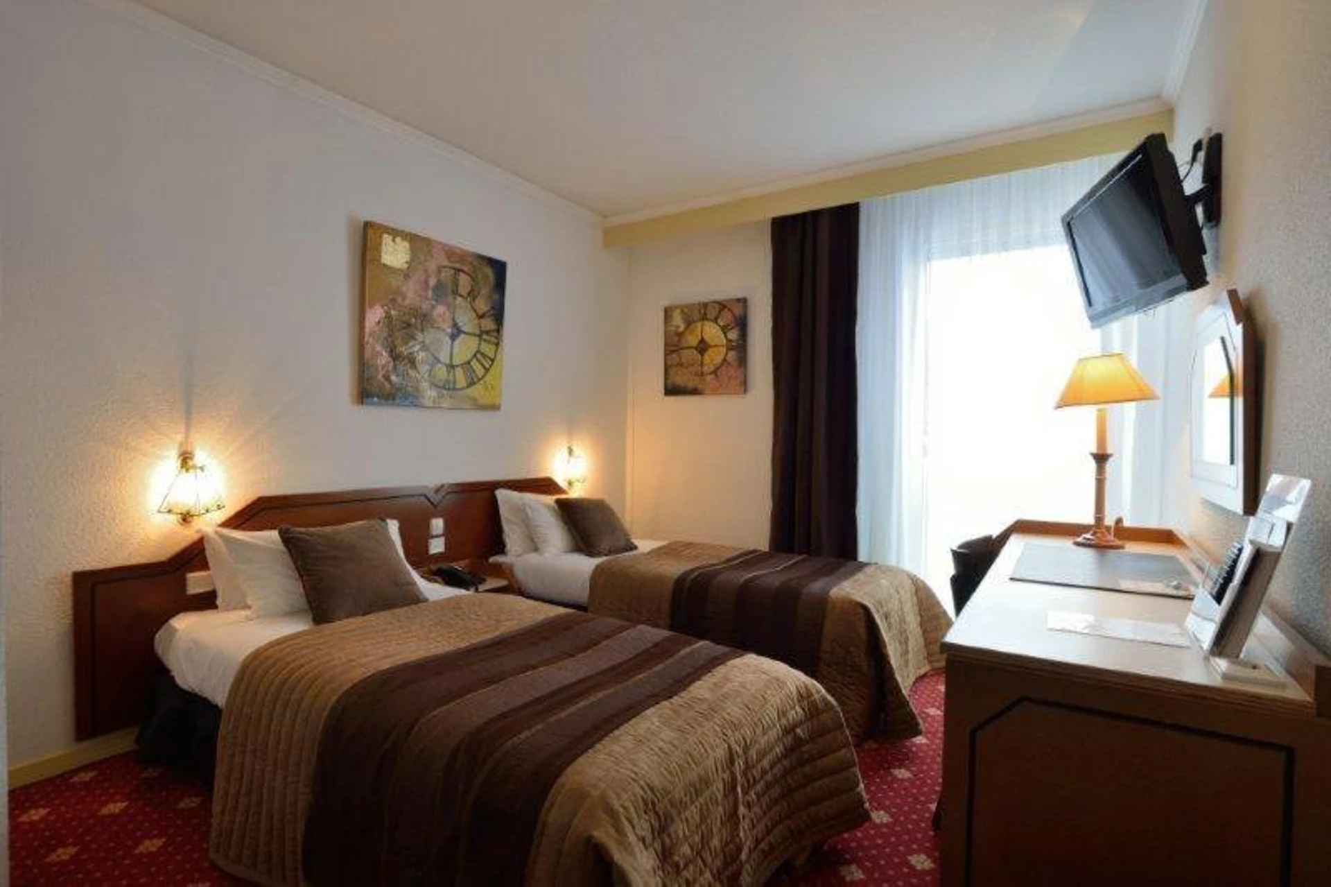 Chambre disponible pour un séminaire d'entreprise à The Originals City, Hôtel du Faucigny, Cluses Ouest - Scionzier