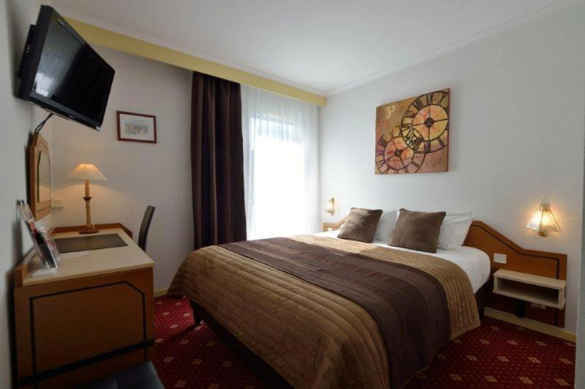 Chambre disponible pour un séminaire d'entreprise à The Originals City, Hôtel du Faucigny, Cluses Ouest - Scionzier
