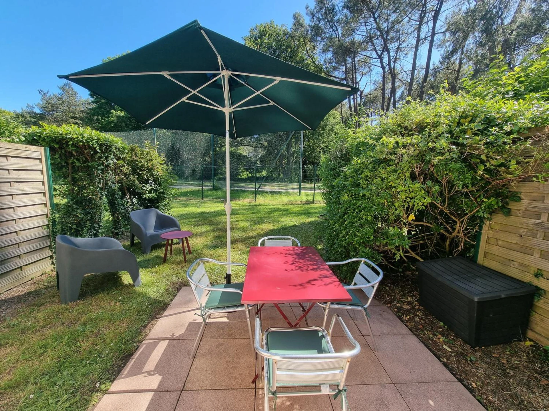 Organiser un séminaire d'entreprise : Cottage paisible au coeur du golf saint Laurent , linge de maison et ménage inclus à ploemel