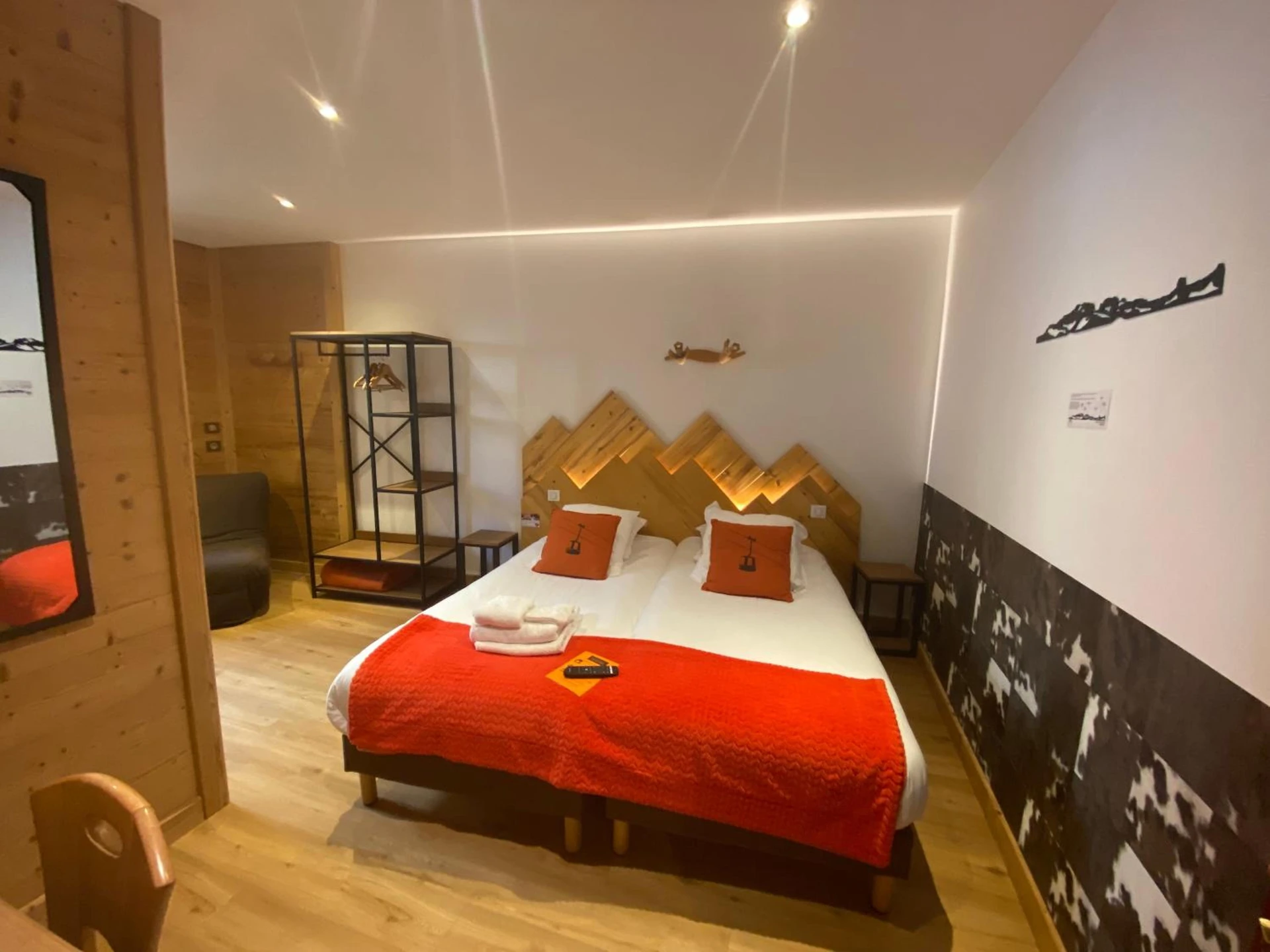 Chambre disponible pour un séminaire d'entreprise à Hôtel du Grand-Mont - Beaufort