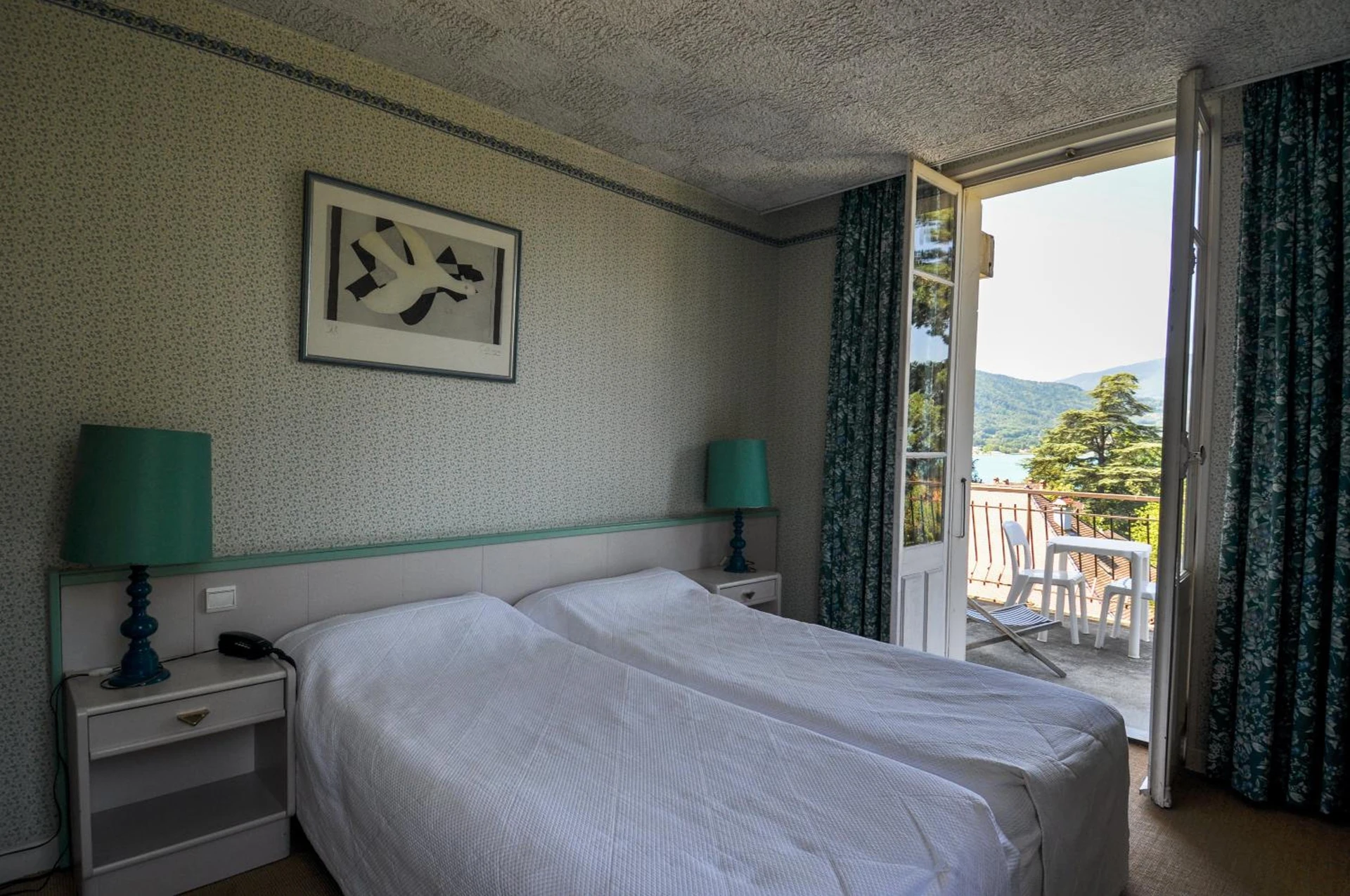 Chambre disponible pour un séminaire d'entreprise à Hotel du Lac - Talloires