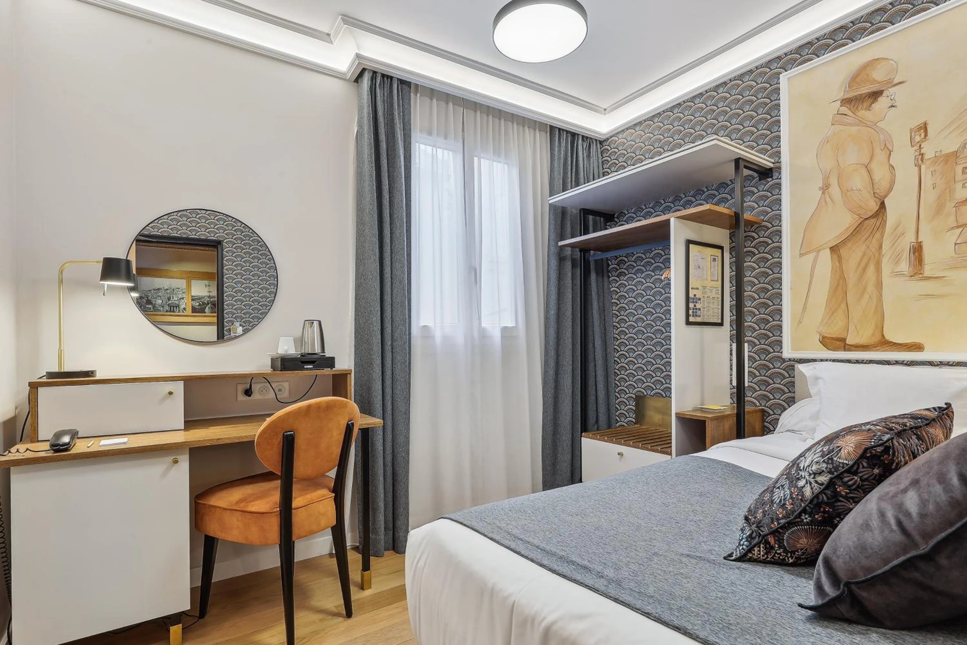 Chambre disponible pour un séminaire d'entreprise à Hôtel du Levant - Paris