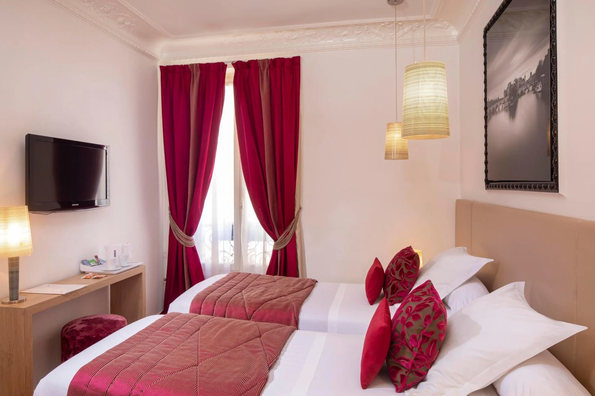 Chambre disponible pour un séminaire d'entreprise à Hôtel du Levant - Paris