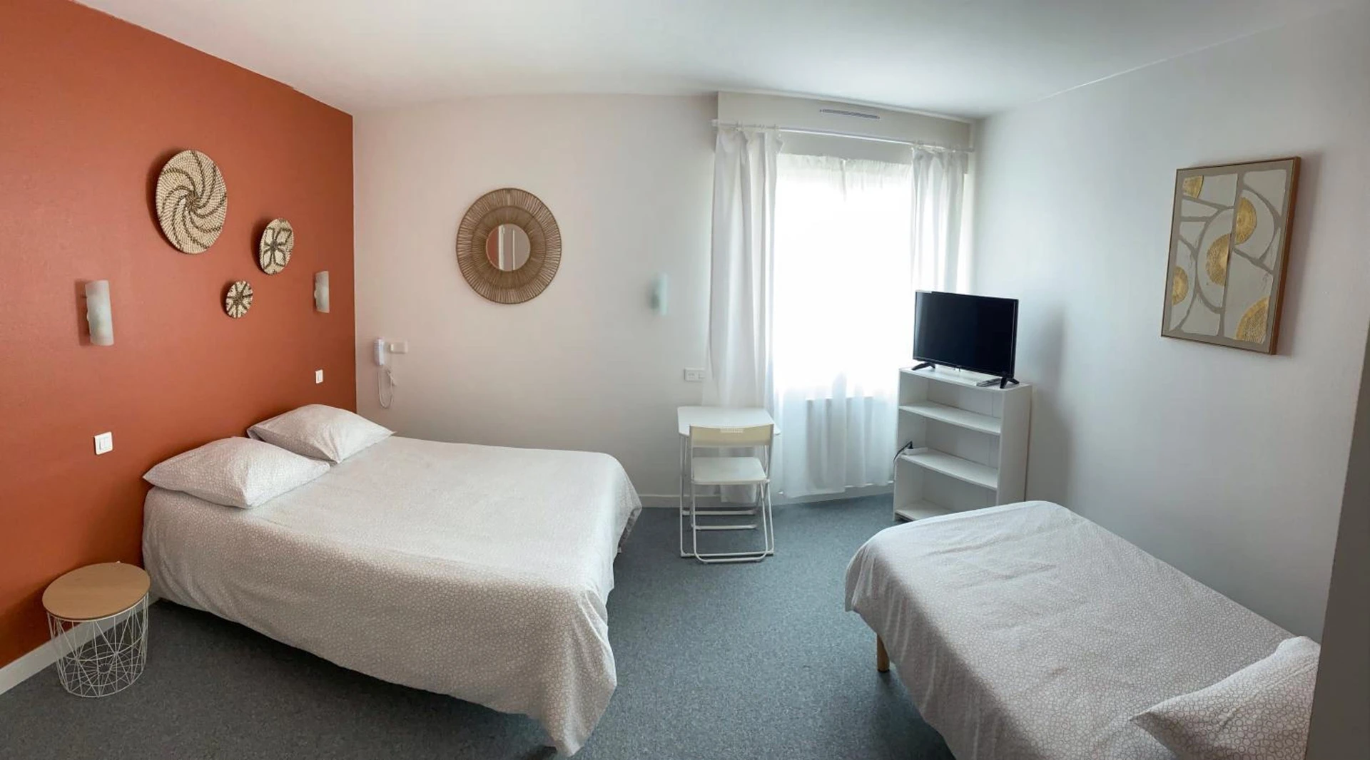 Chambre disponible pour un séminaire d'entreprise à Hôtel du Littoral - Camoël