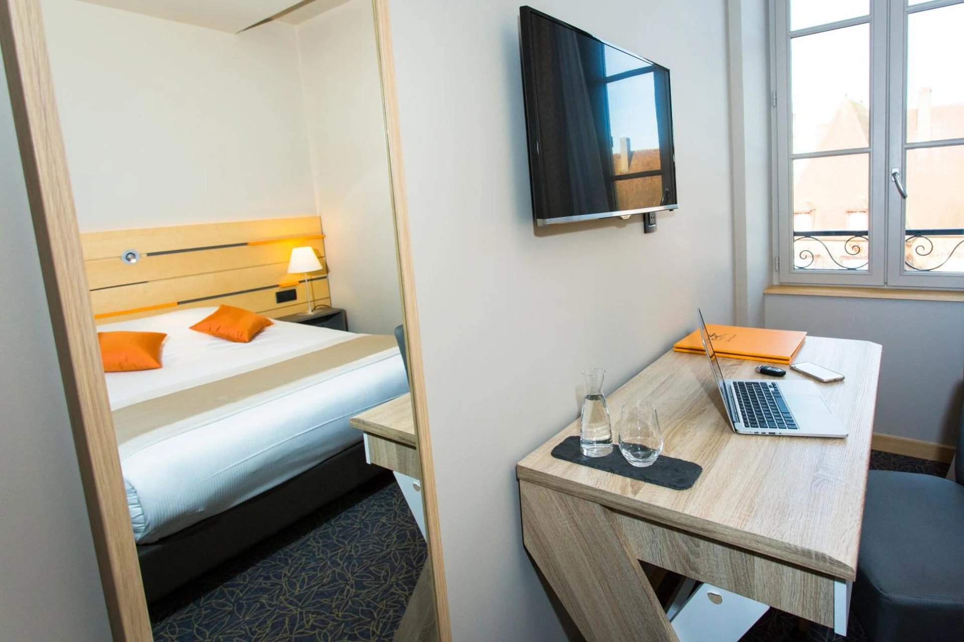 Chambre disponible pour un séminaire d'entreprise à Hôtel du Morvan - Luzy
