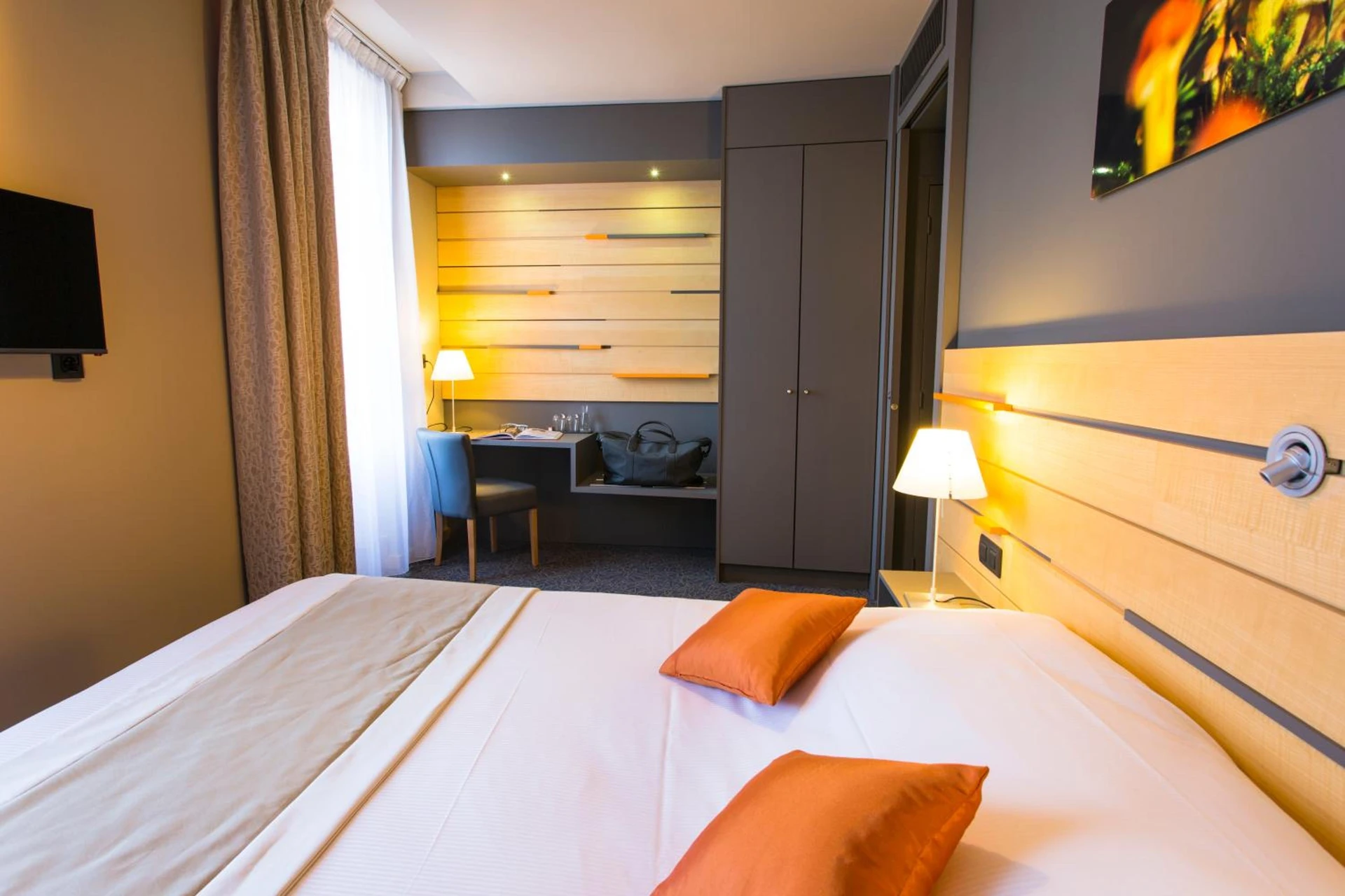 Chambre disponible pour un séminaire d'entreprise à Hôtel du Morvan - Luzy