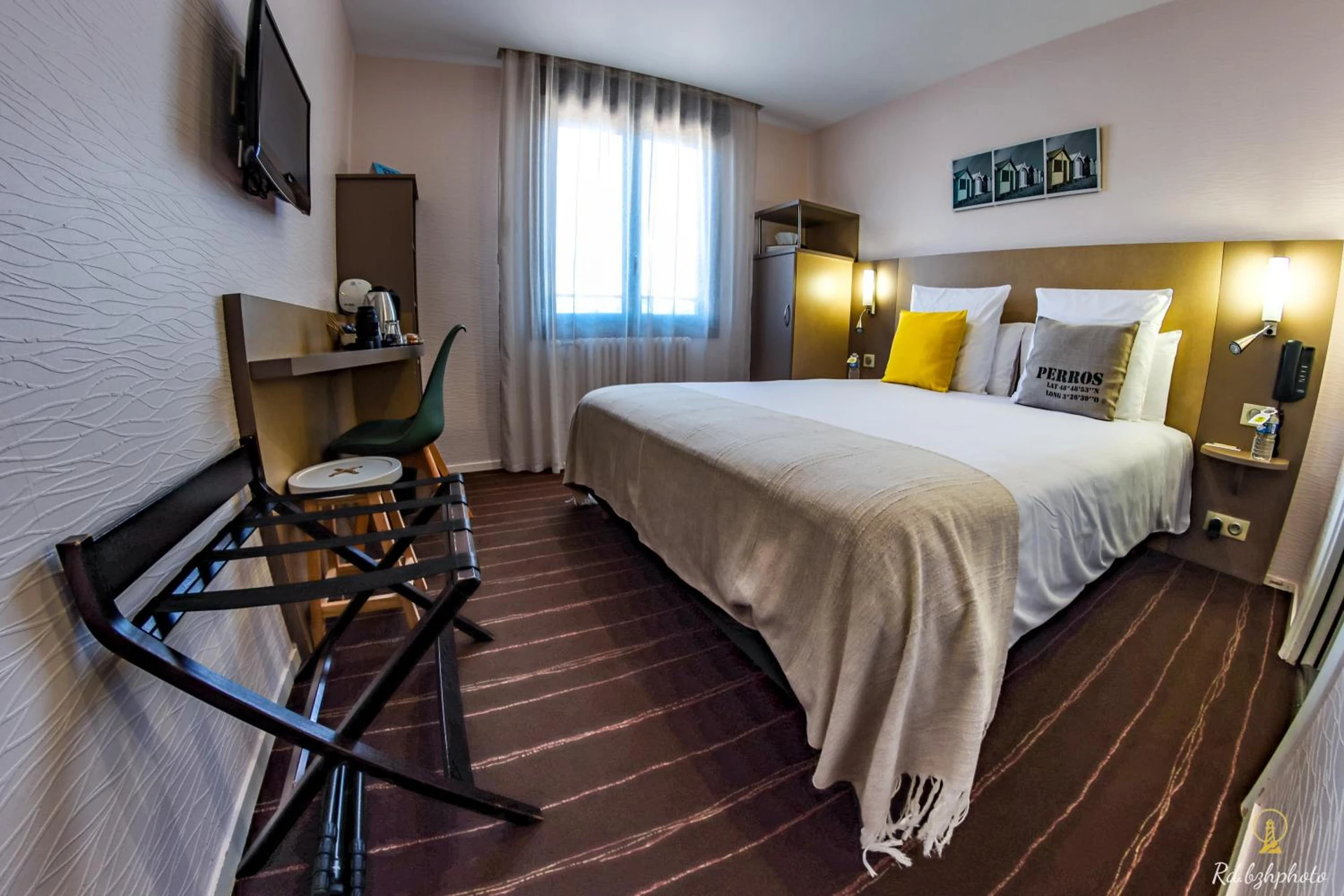 Chambre disponible pour un séminaire d'entreprise à Logis Hôtel du Parc - Perros-Guirec