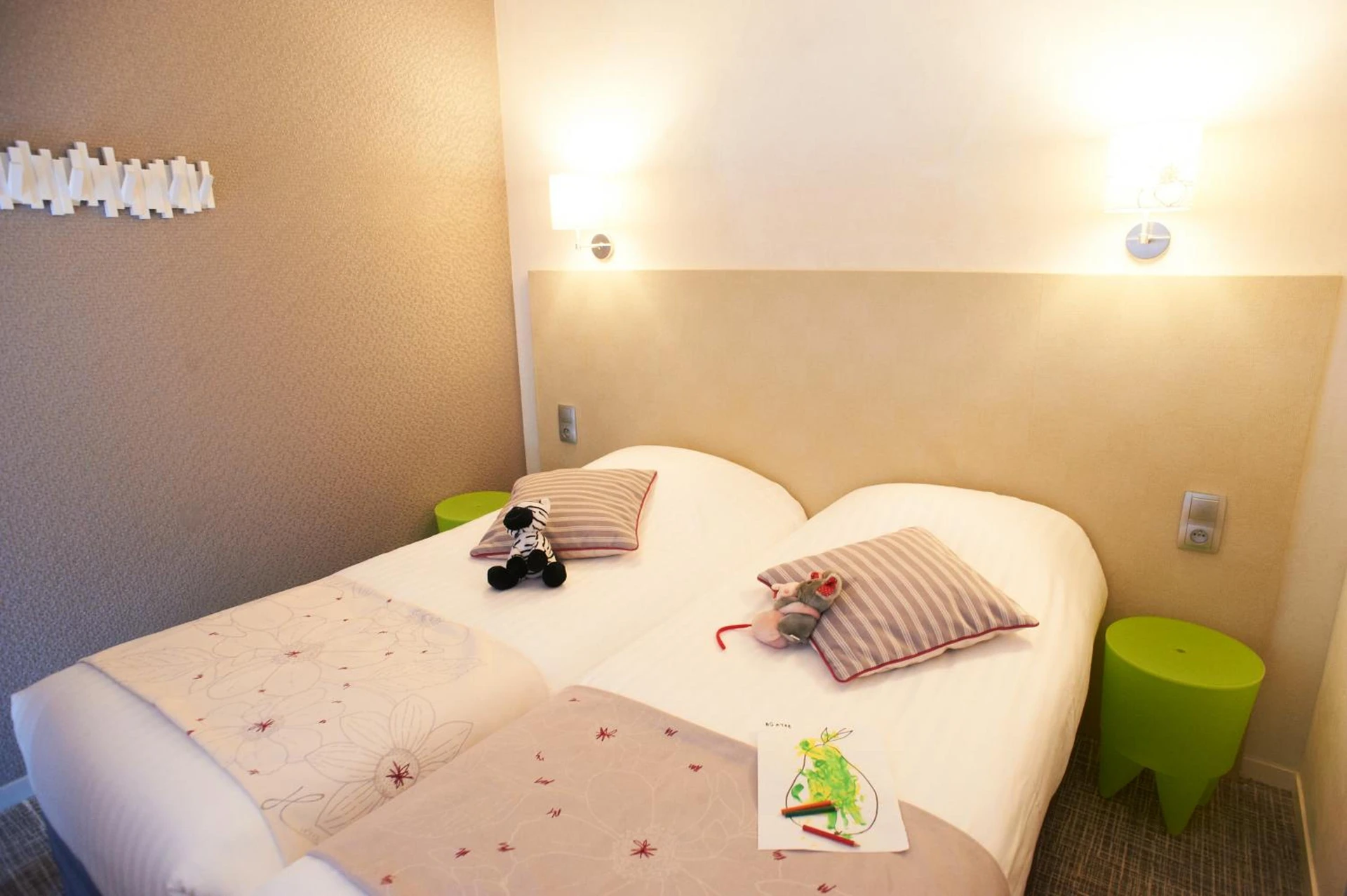 Chambre disponible pour un séminaire d'entreprise à Hotel Restaurant Du Parc Saumur Logis Elégance - Saumur