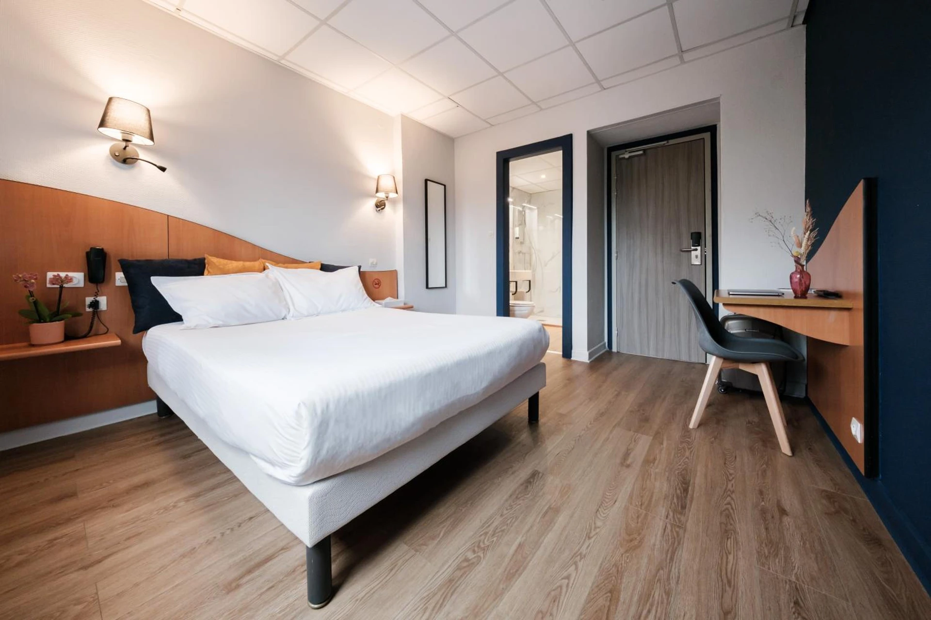 Chambre disponible pour un séminaire d'entreprise à Hôtel du Parc Thionville Centre - Thionville