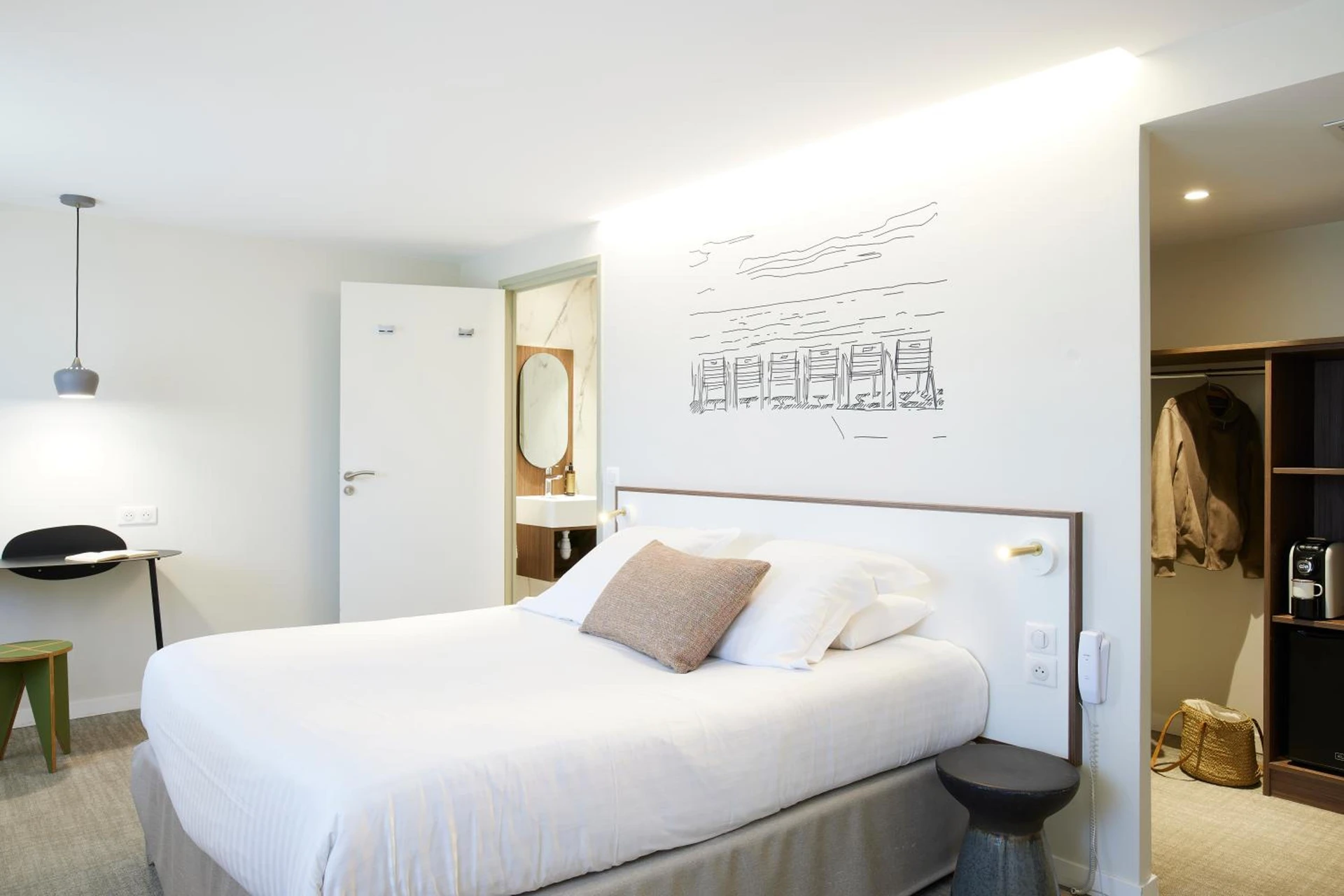 Chambre à Hotel du Pin Nice Port - Organiser un séminaire d'entreprise à Nice