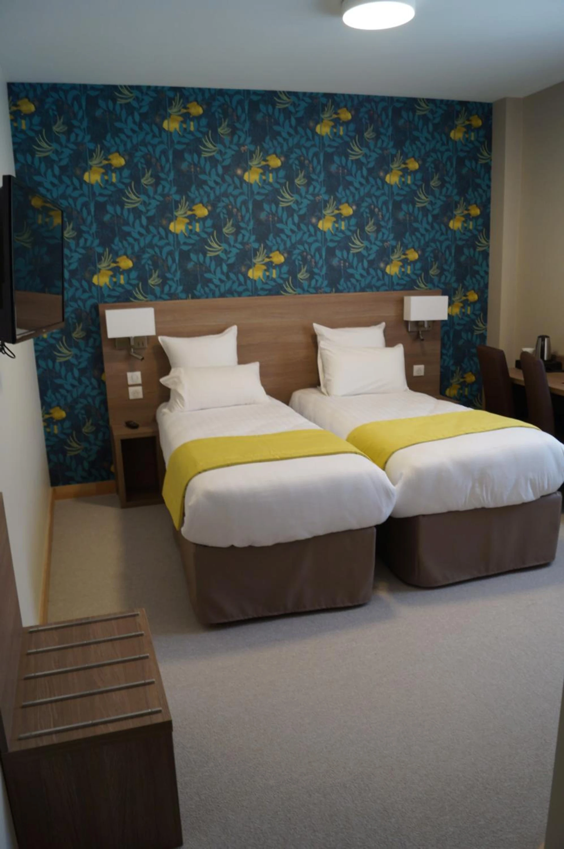 Chambre disponible pour un séminaire d'entreprise à hotel du Rhône - Seyssel