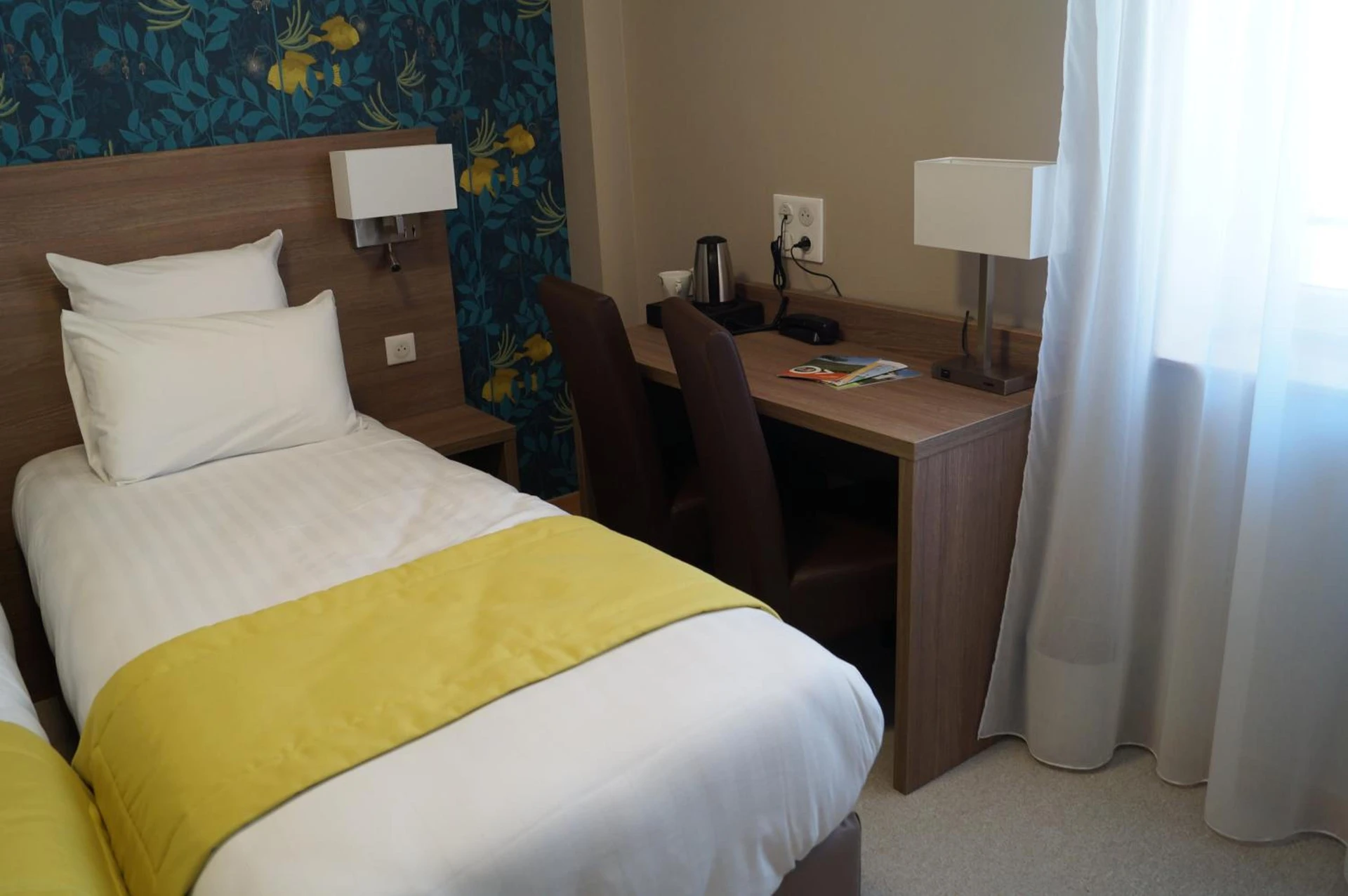 Chambre disponible pour un séminaire d'entreprise à hotel du Rhône - Seyssel