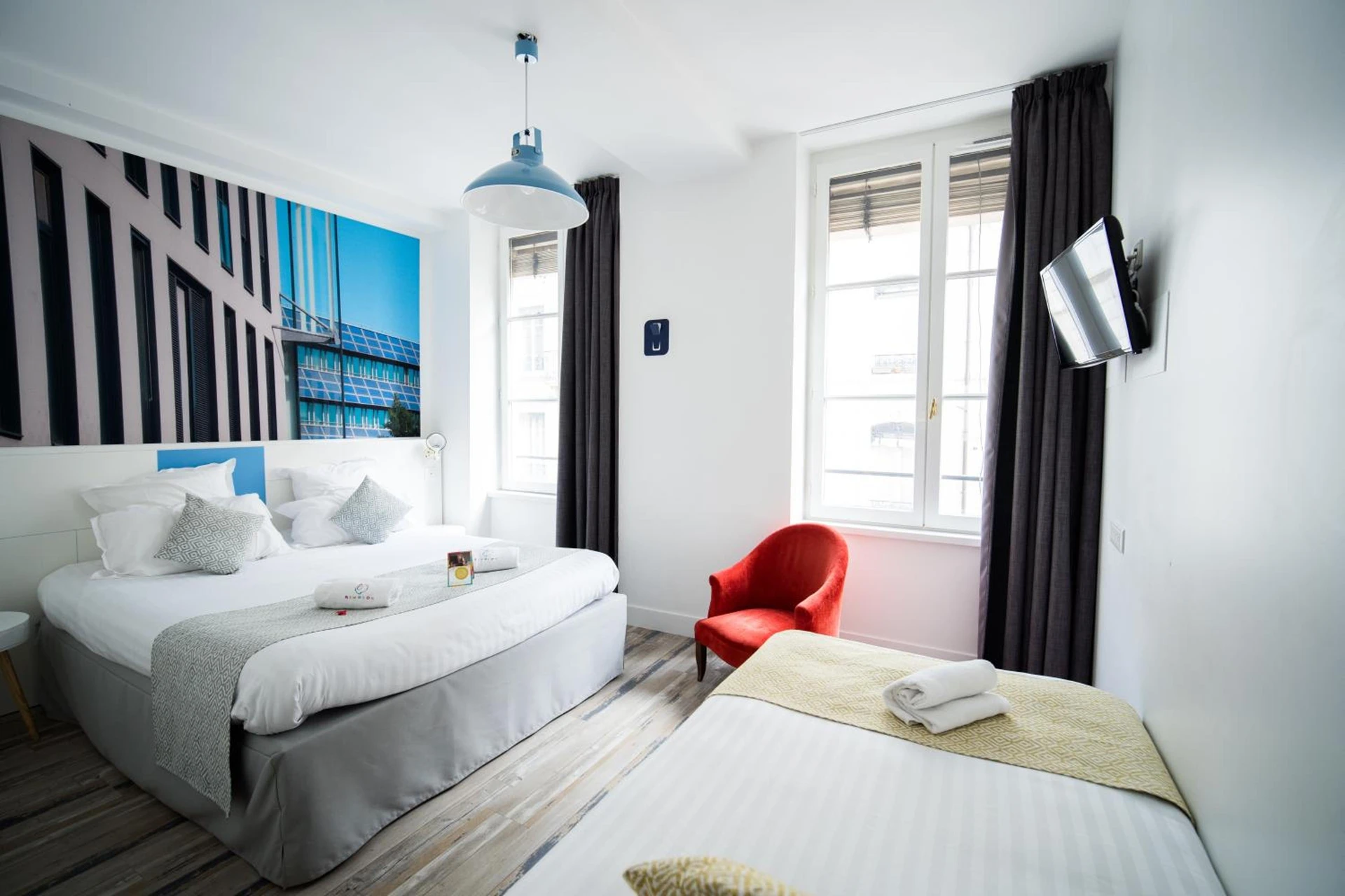 Chambre disponible pour un séminaire d'entreprise à Hôtel du Simplon - Lyon