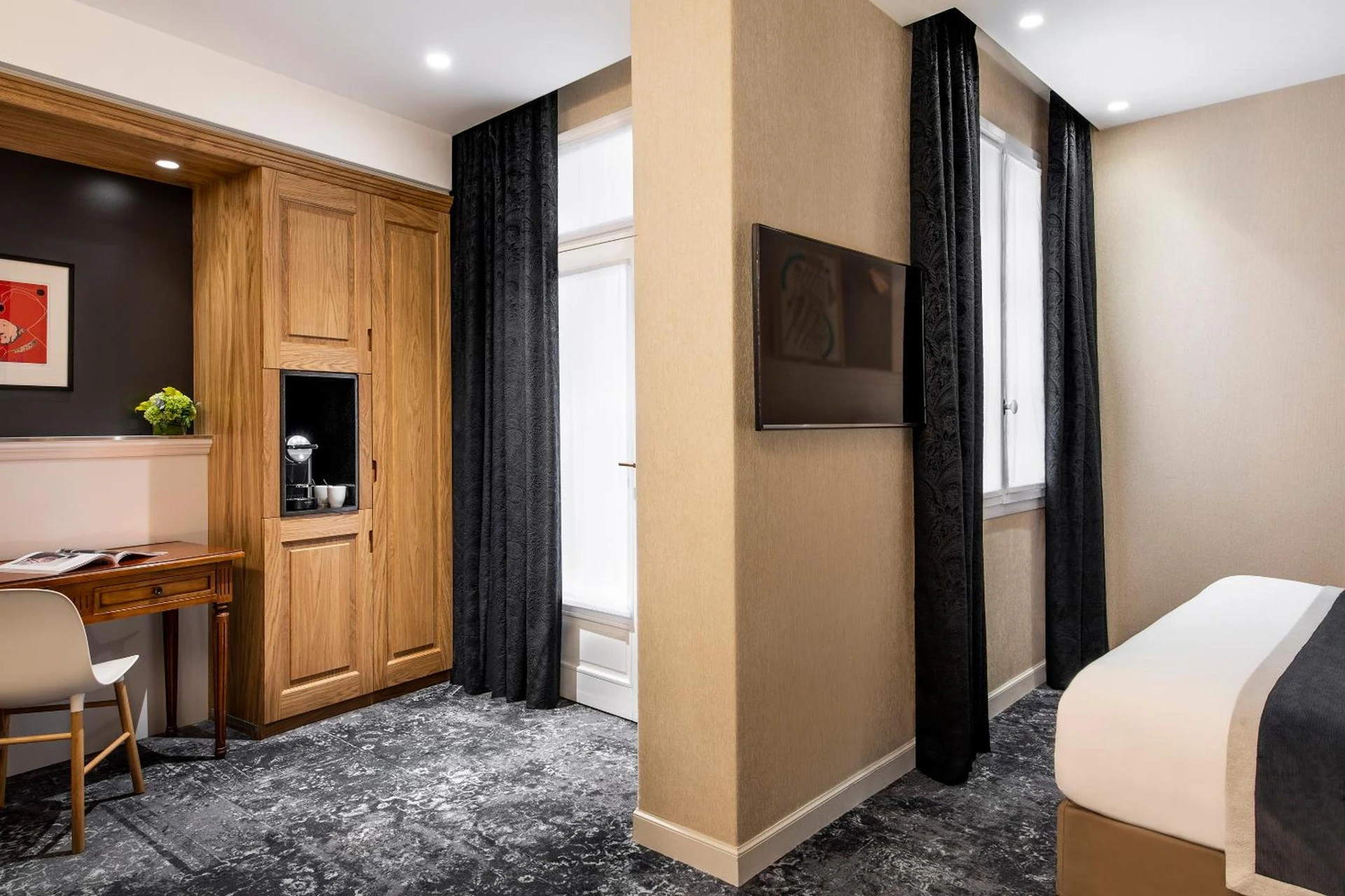 Chambre disponible pour un séminaire d'entreprise à Hotel Ducs de Bourgogne - Paris