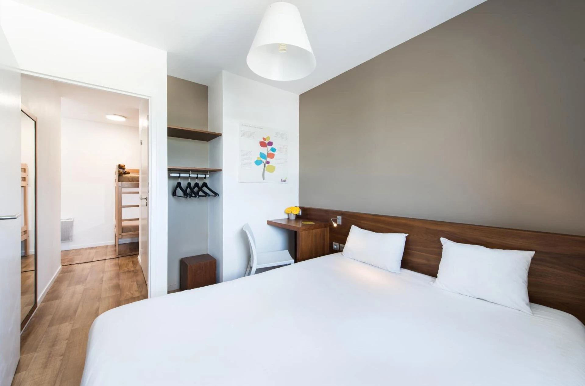 Chambre disponible pour un séminaire d'entreprise à Eco Nuit La Baule Guerande - Guérande