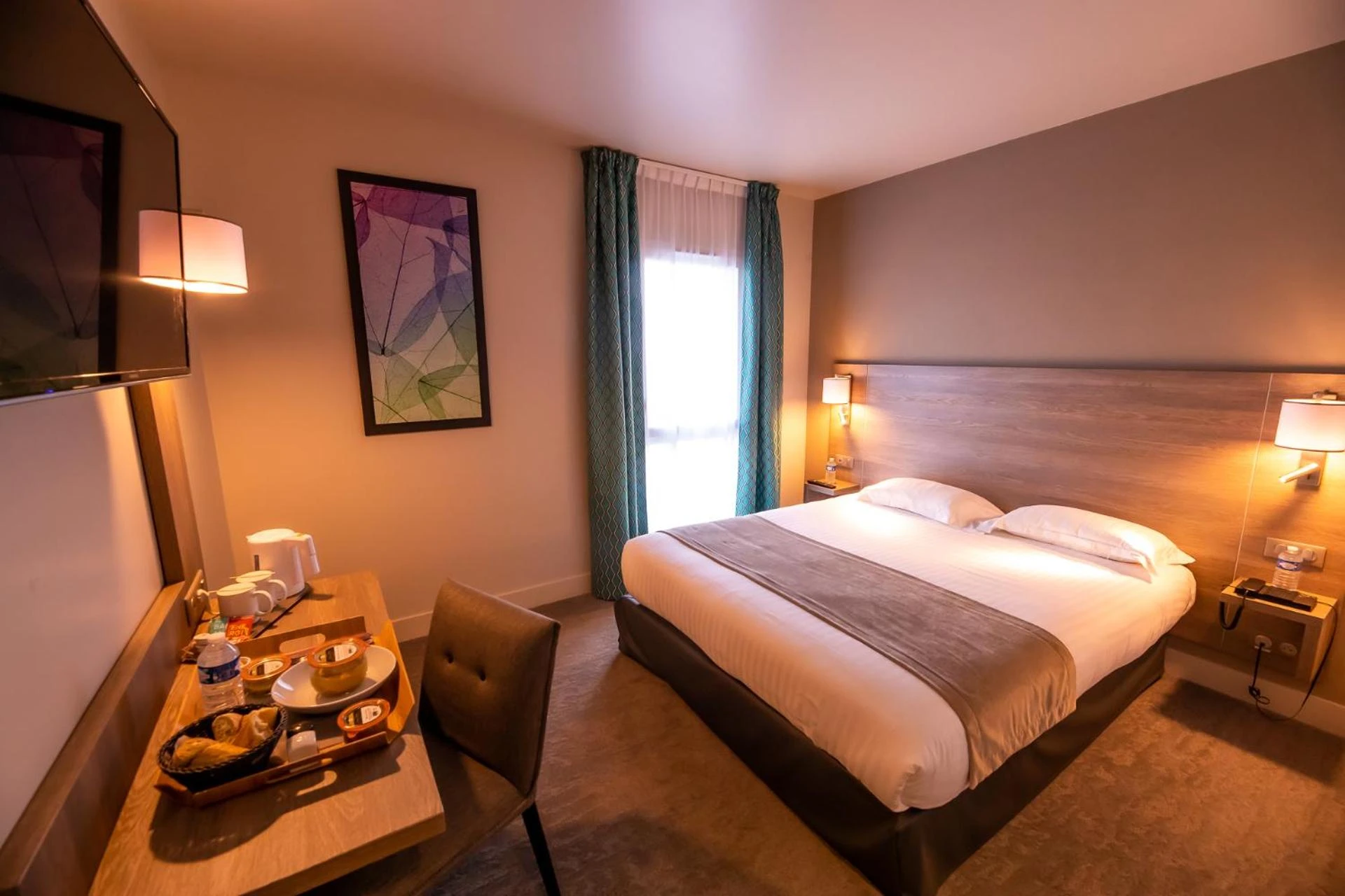Chambre disponible pour un séminaire d'entreprise à Brit Hotel Eden SPA Honfleur - Honfleur