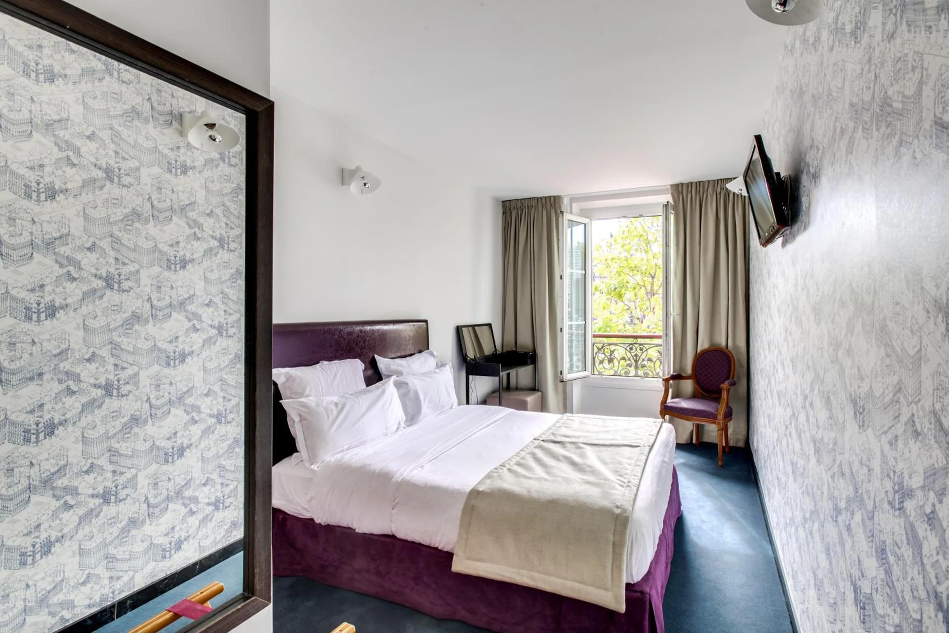 Chambre disponible pour un séminaire d'entreprise à Hôtel Edouard 6 by Malone - Paris