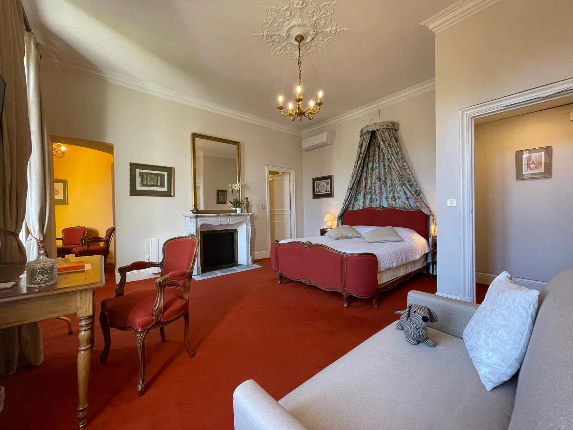 Magnifique chambre pour un séminaire d'entreprise à Château Hôtel Edward 1er - Monpazier